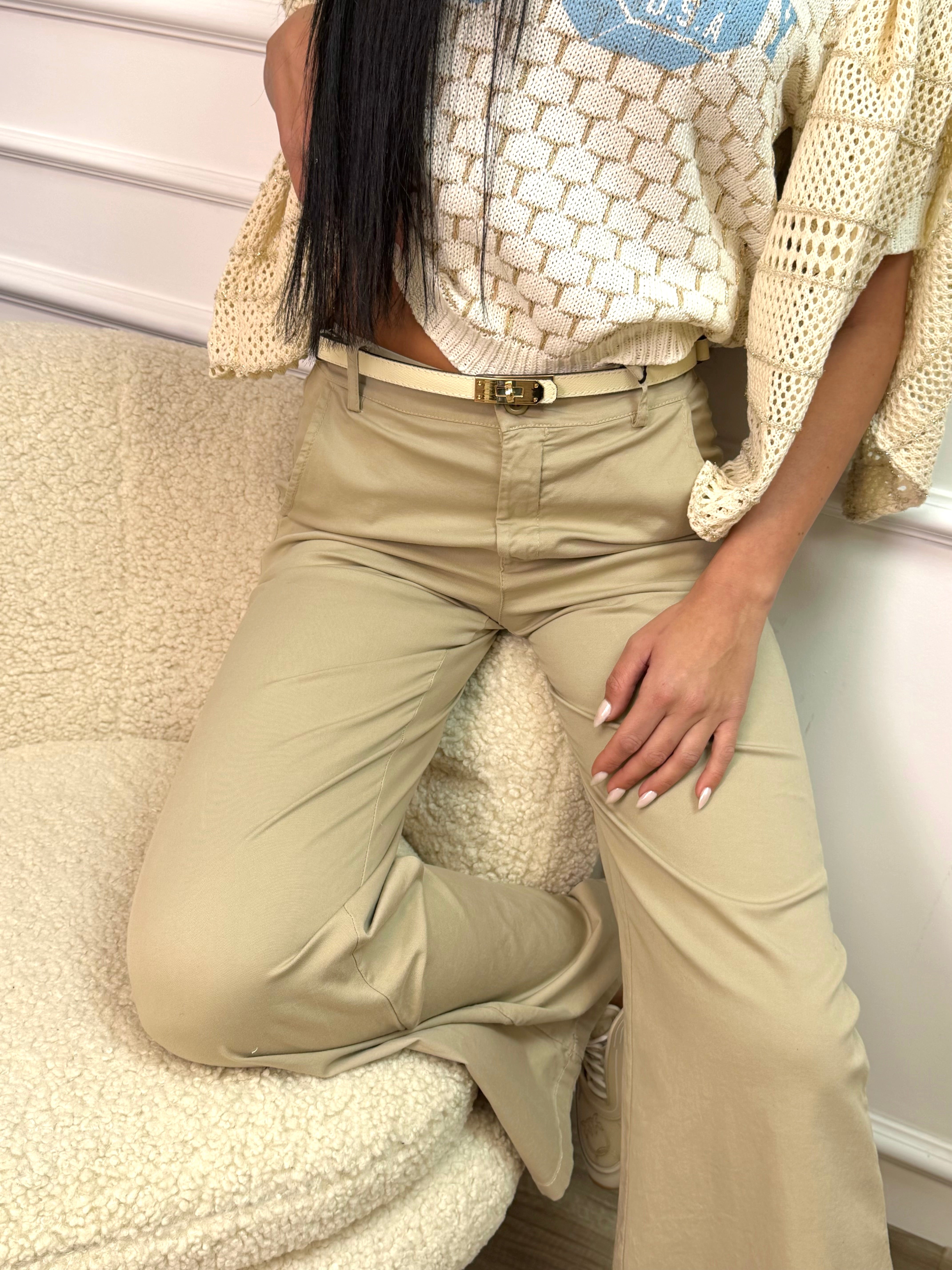 Панталон " Summer beige "