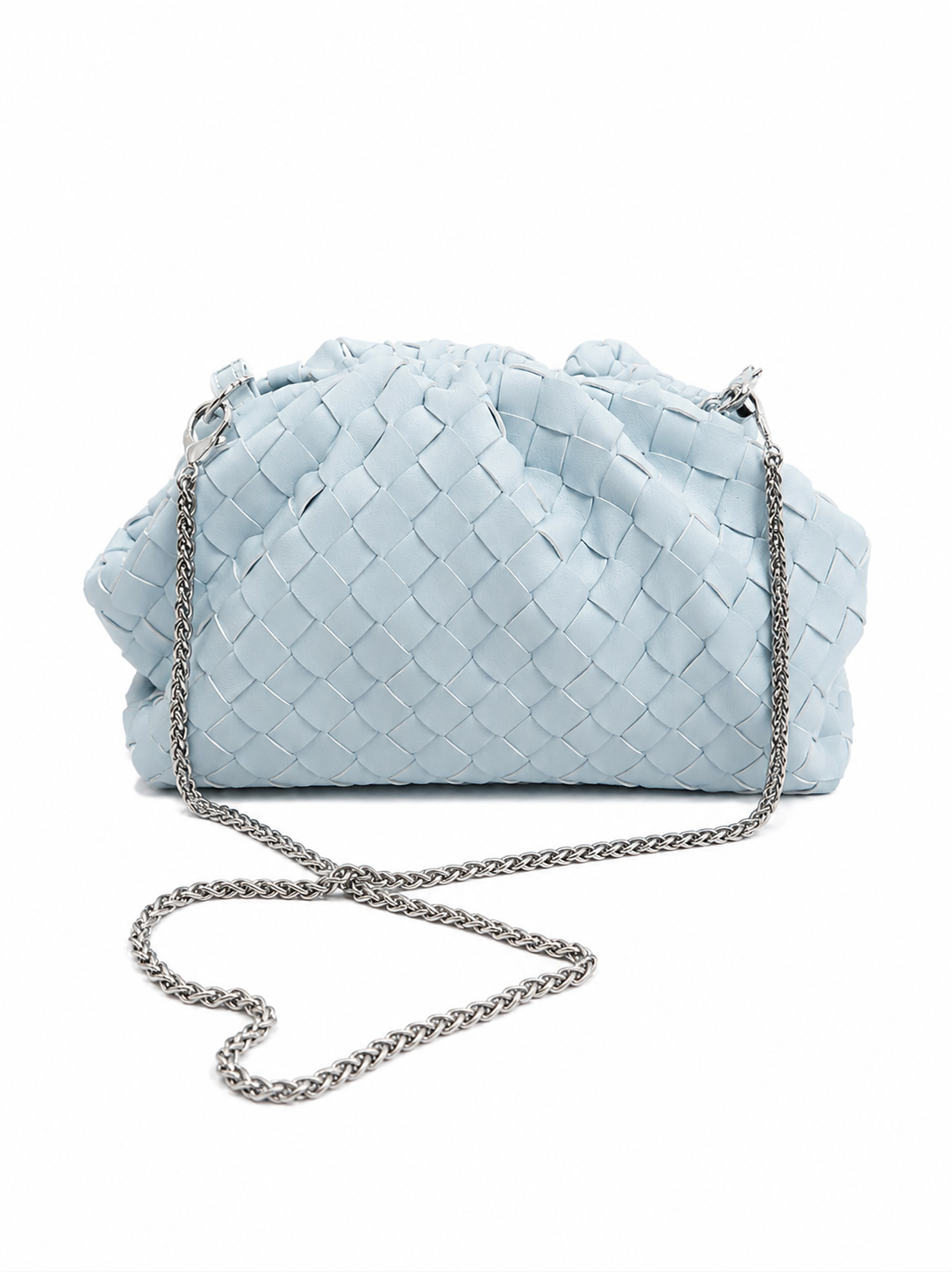 Дамска чанта " Woven Cloud Blue "