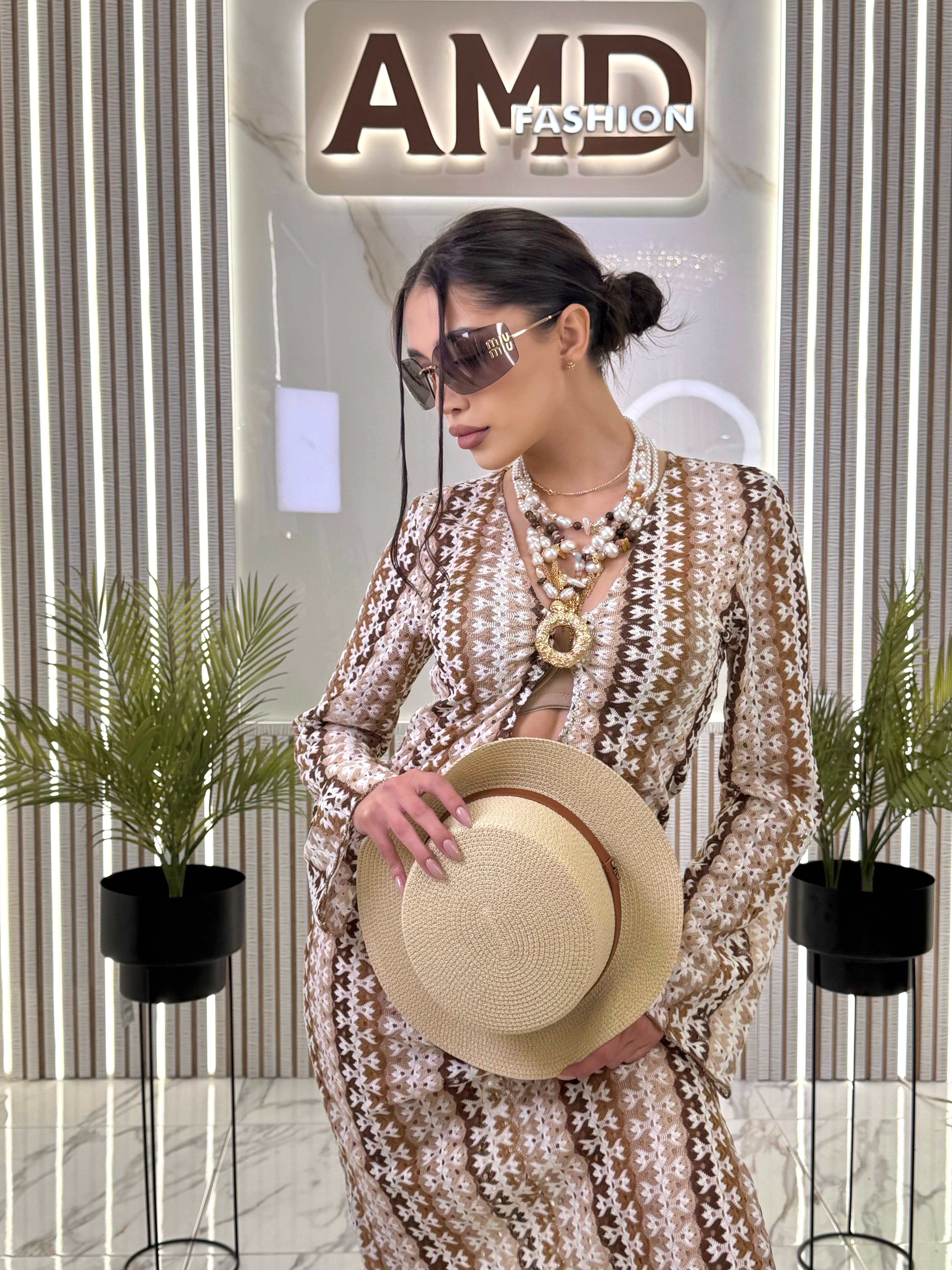 Рокля "Summer Beige Luxury "