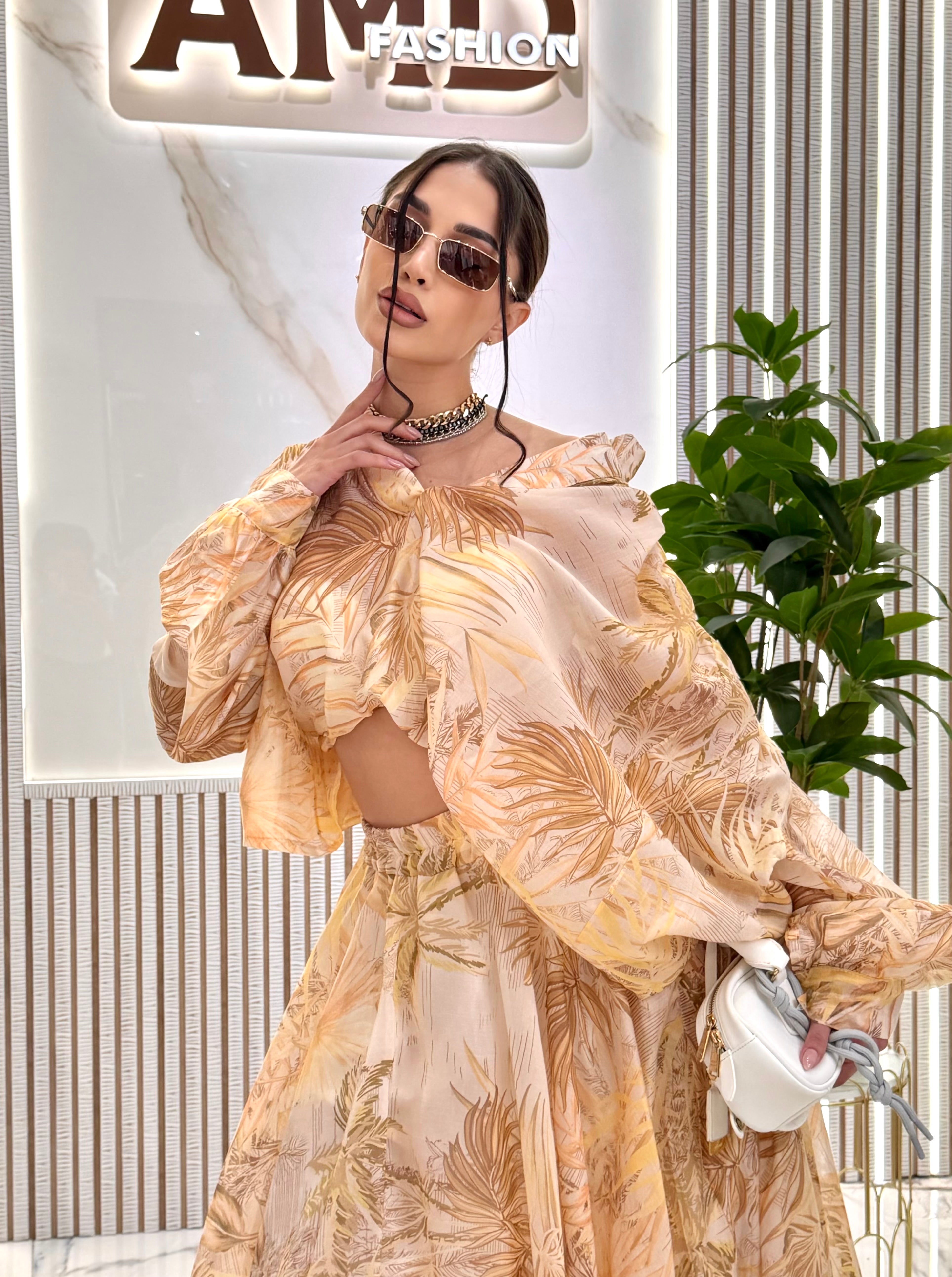 Комплект „Golden Palm Elegance“
