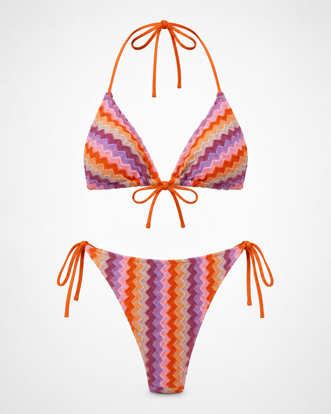 Бански "Missoni Orange"