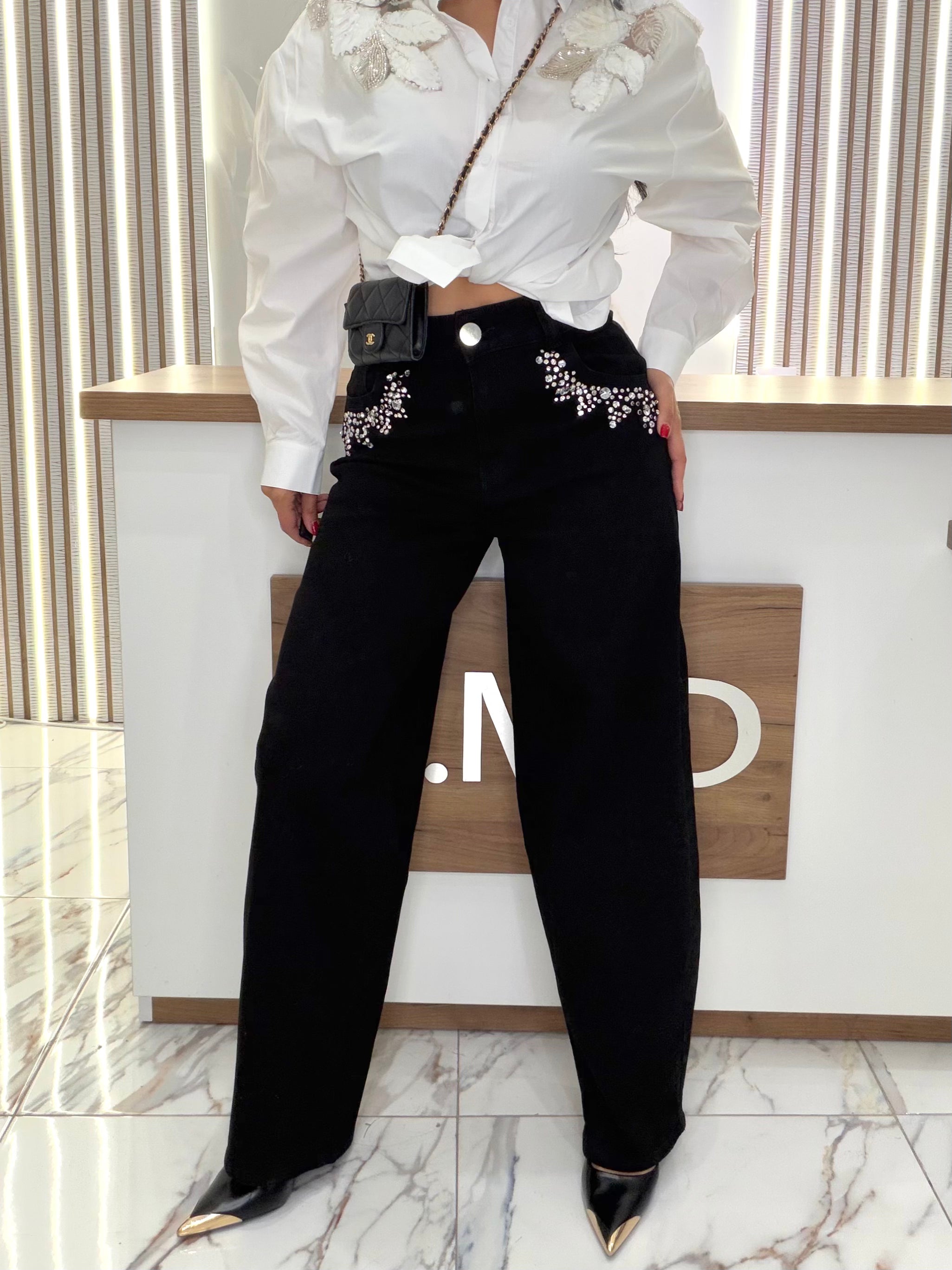Дънки "CRYSTAL GLAM DENIM"