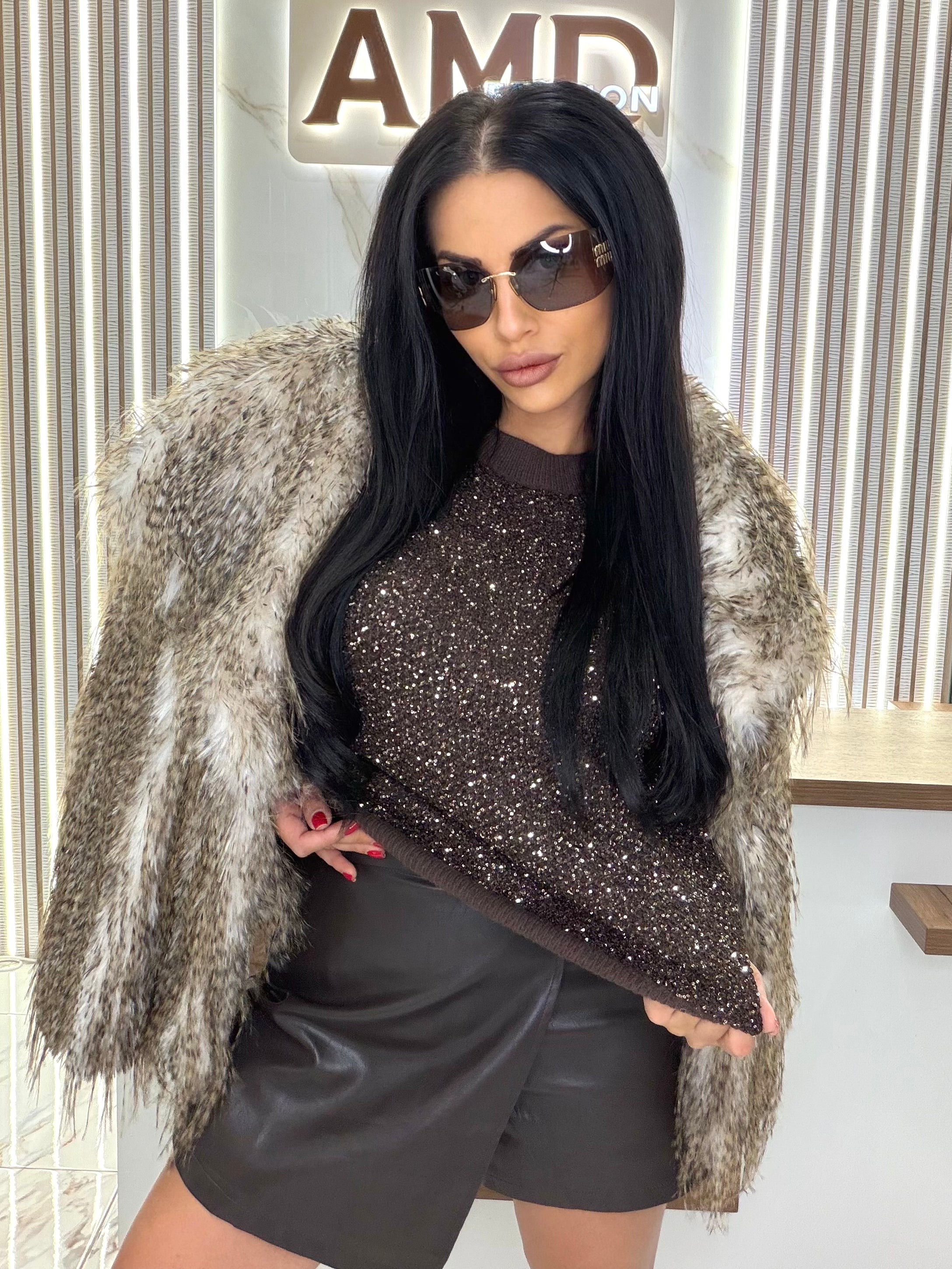 Блуза "CHOCOLATE SPARKLE"