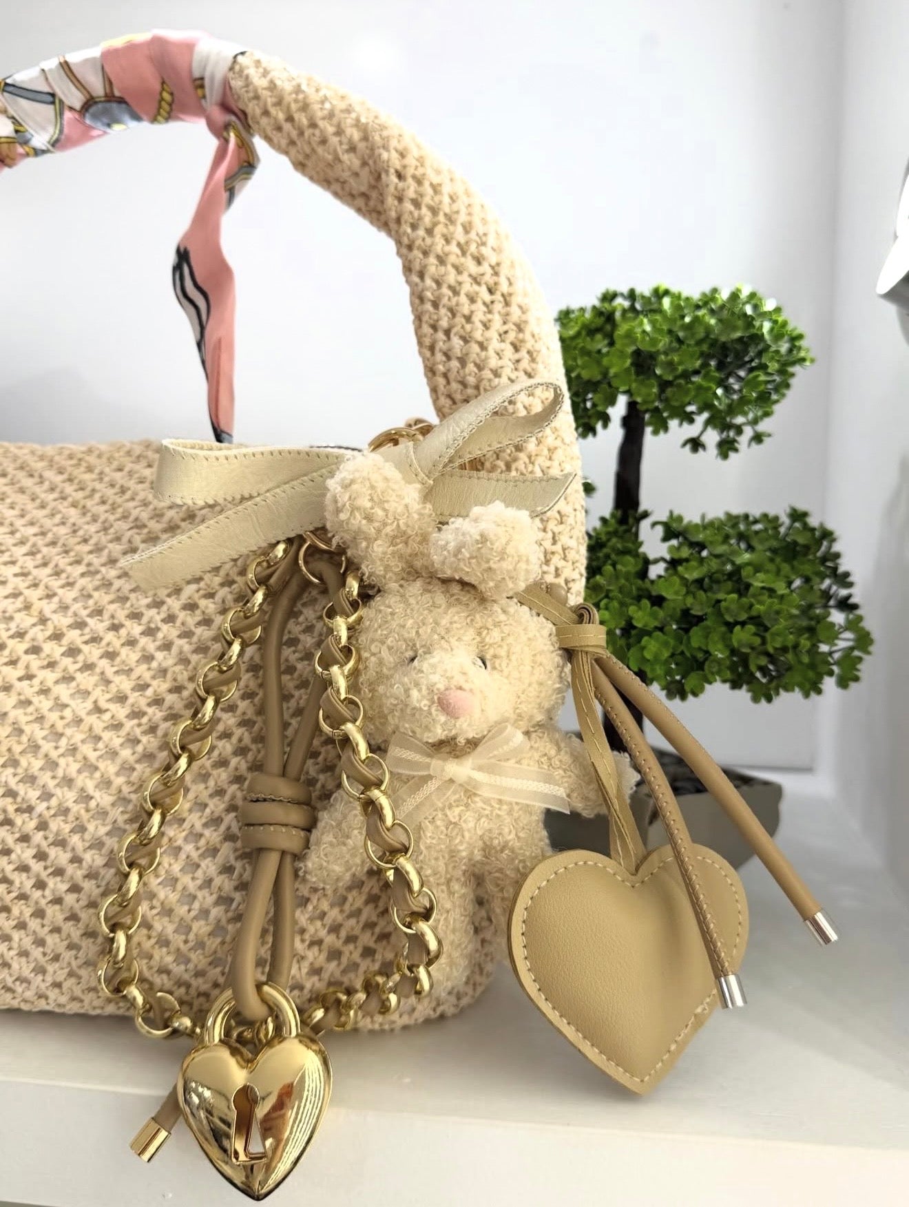 Дамска чанта "Summer teddy bear "