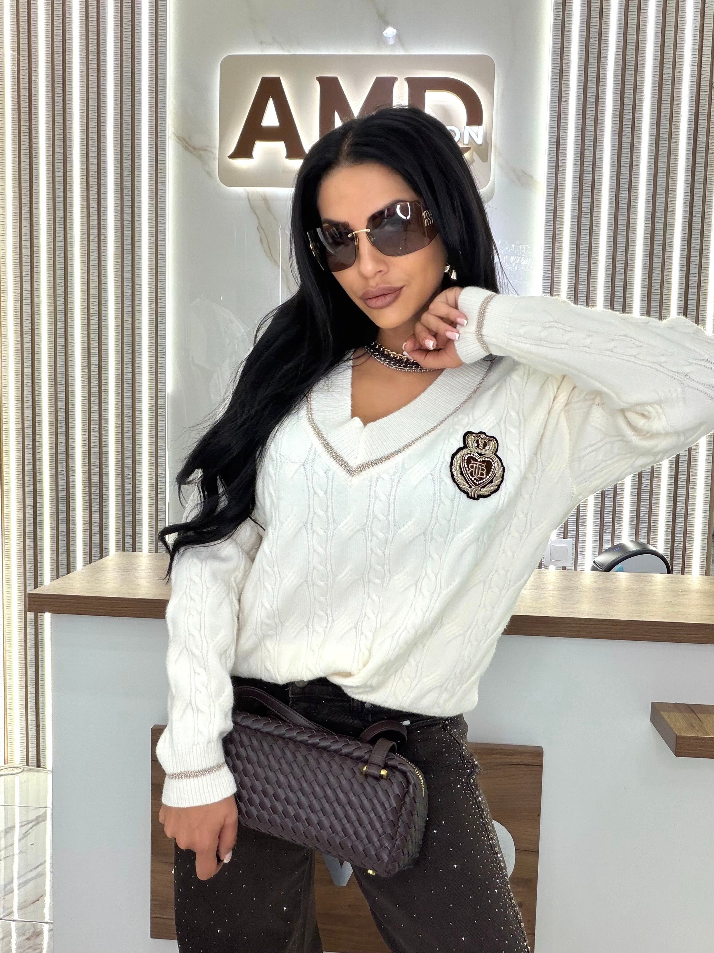 Блуза "Prestige Ivory Long Sleeve"