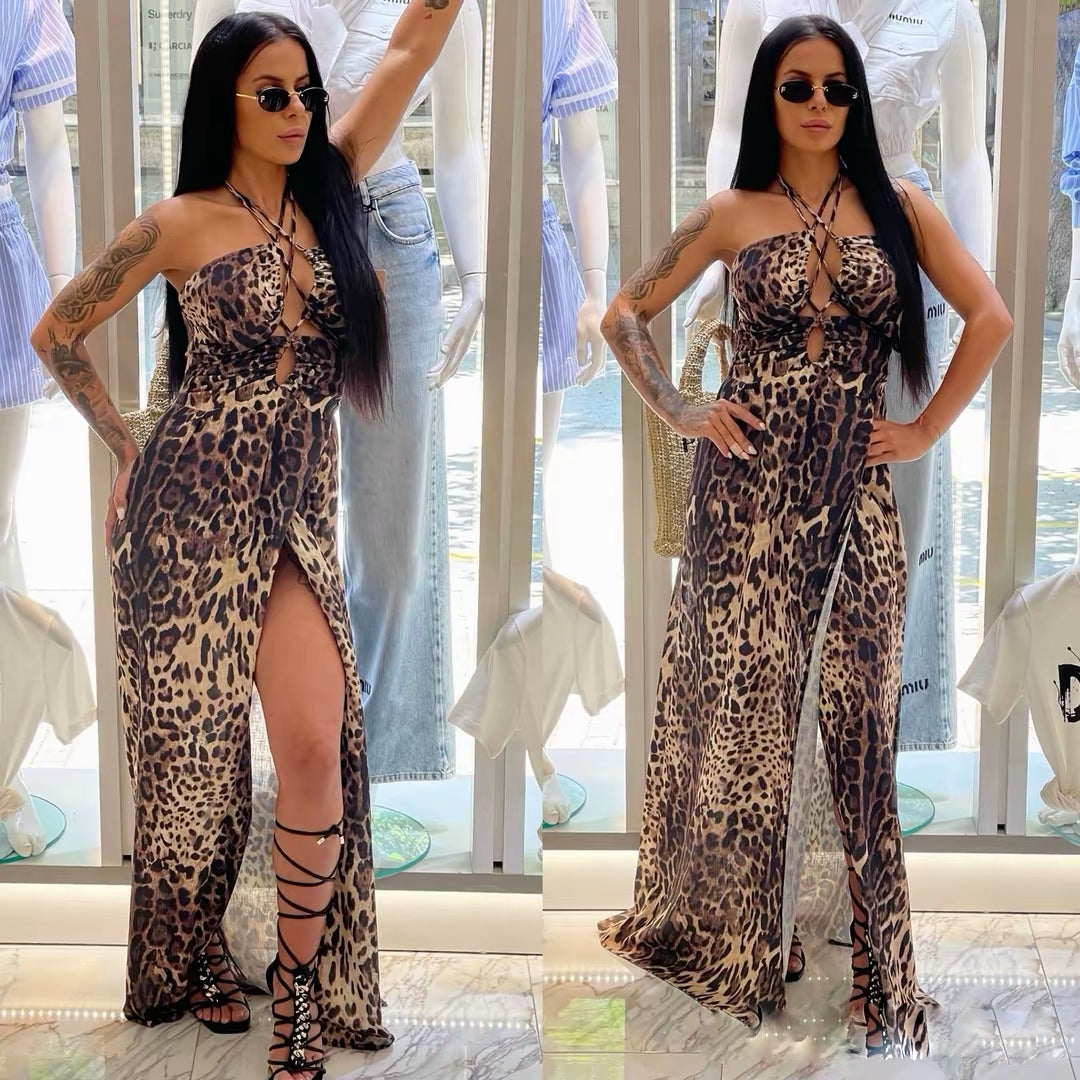Рокля "Leopard Temptation "