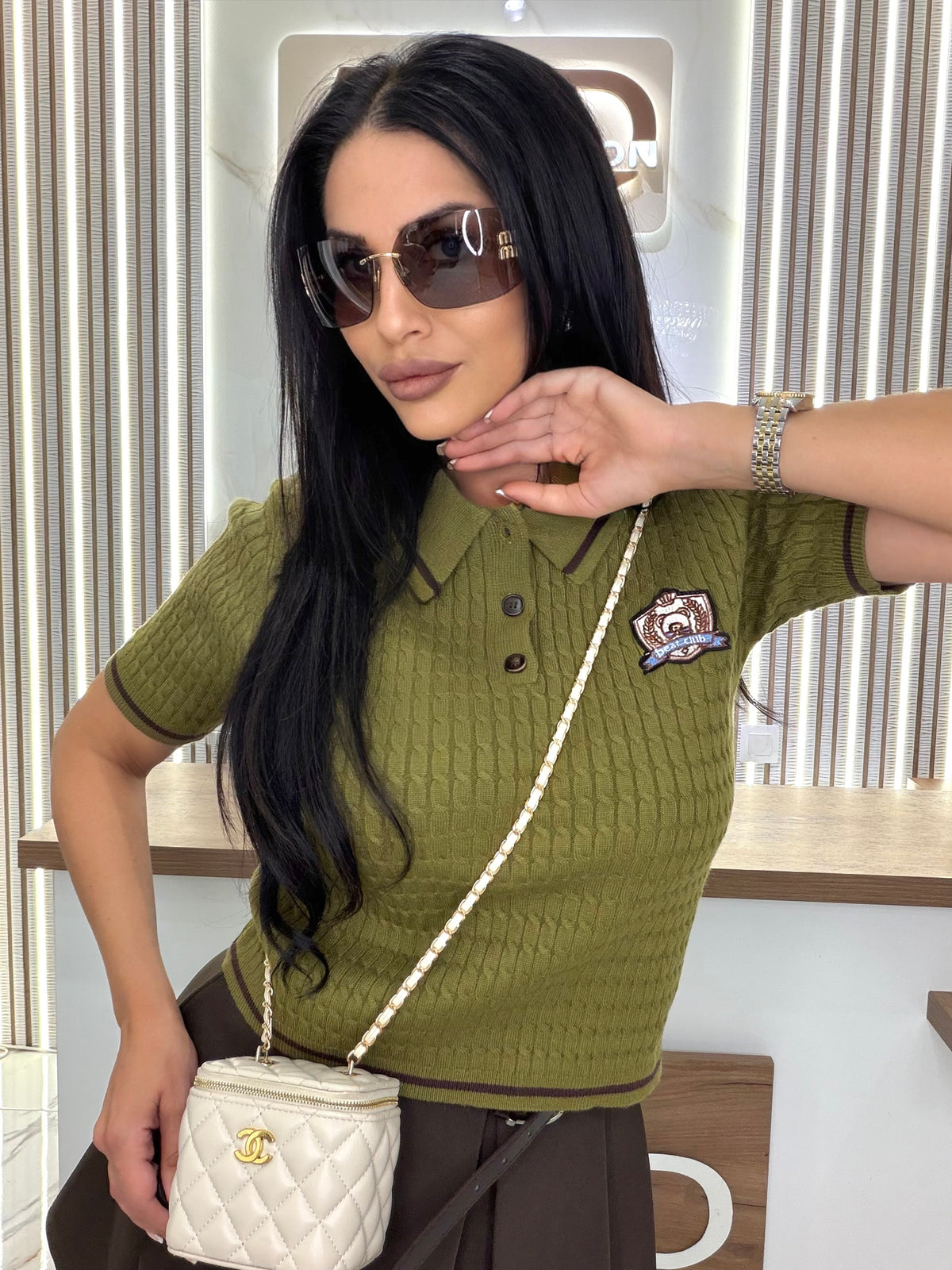 Блуза "PRESTIGE OLIVE"