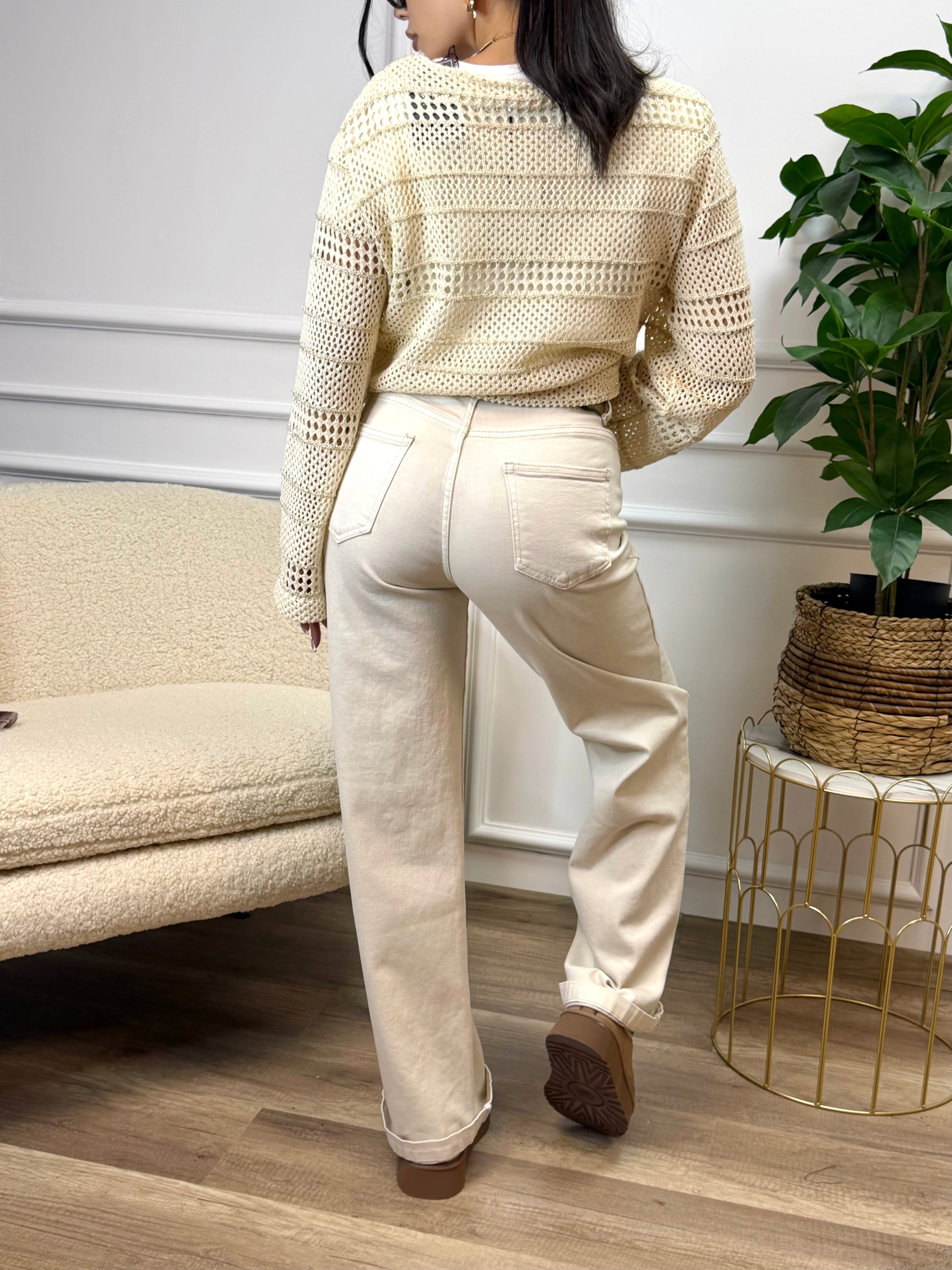 Дънкови панталони "Stretch Straight Denim"