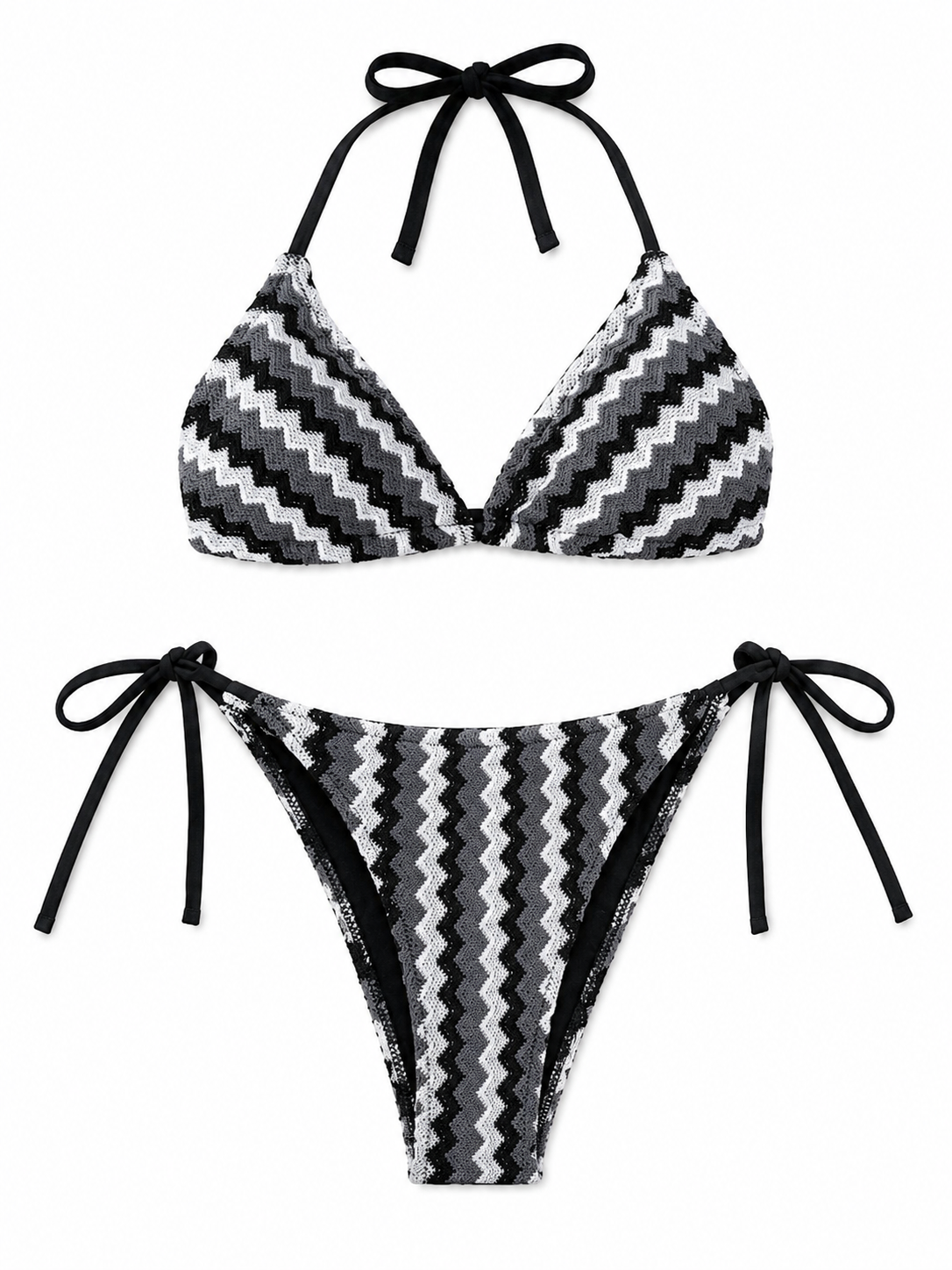 Бански " Missoni Black "
