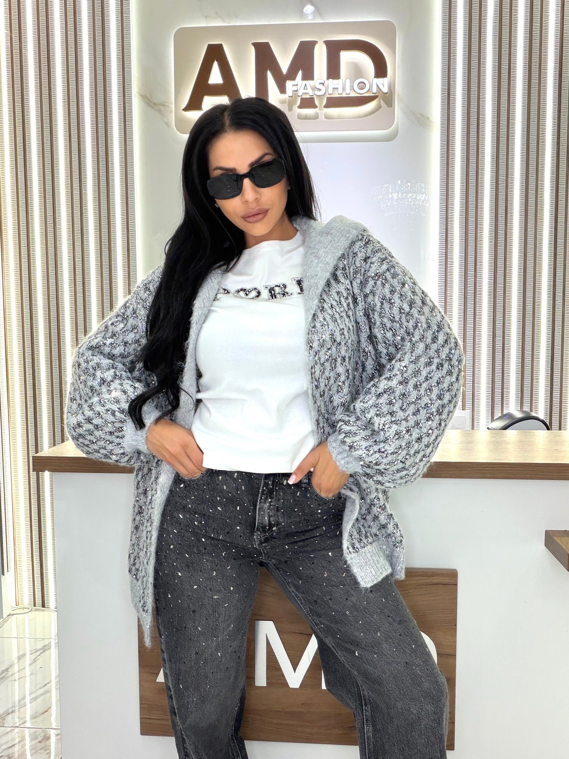 Жилетка " Luxe Grey Cardigan "