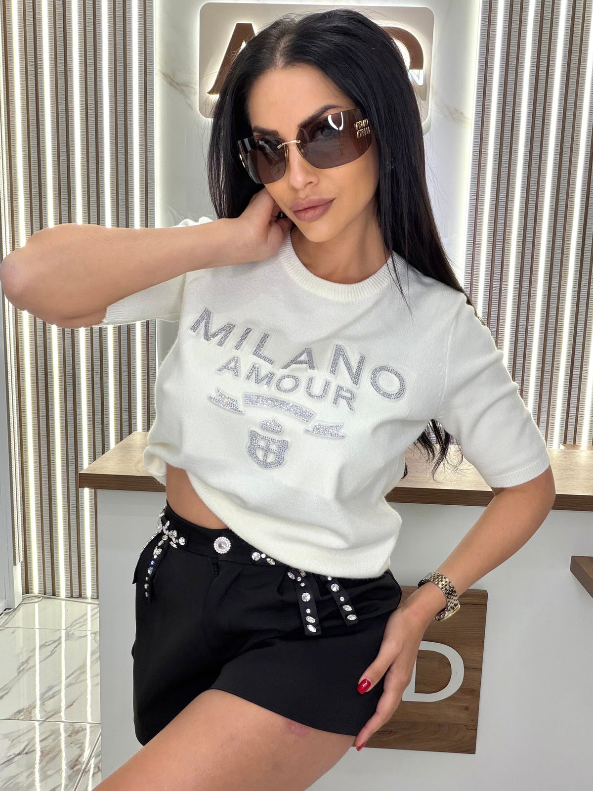 Блуза "T-SHIRT MILANO – WHITE"