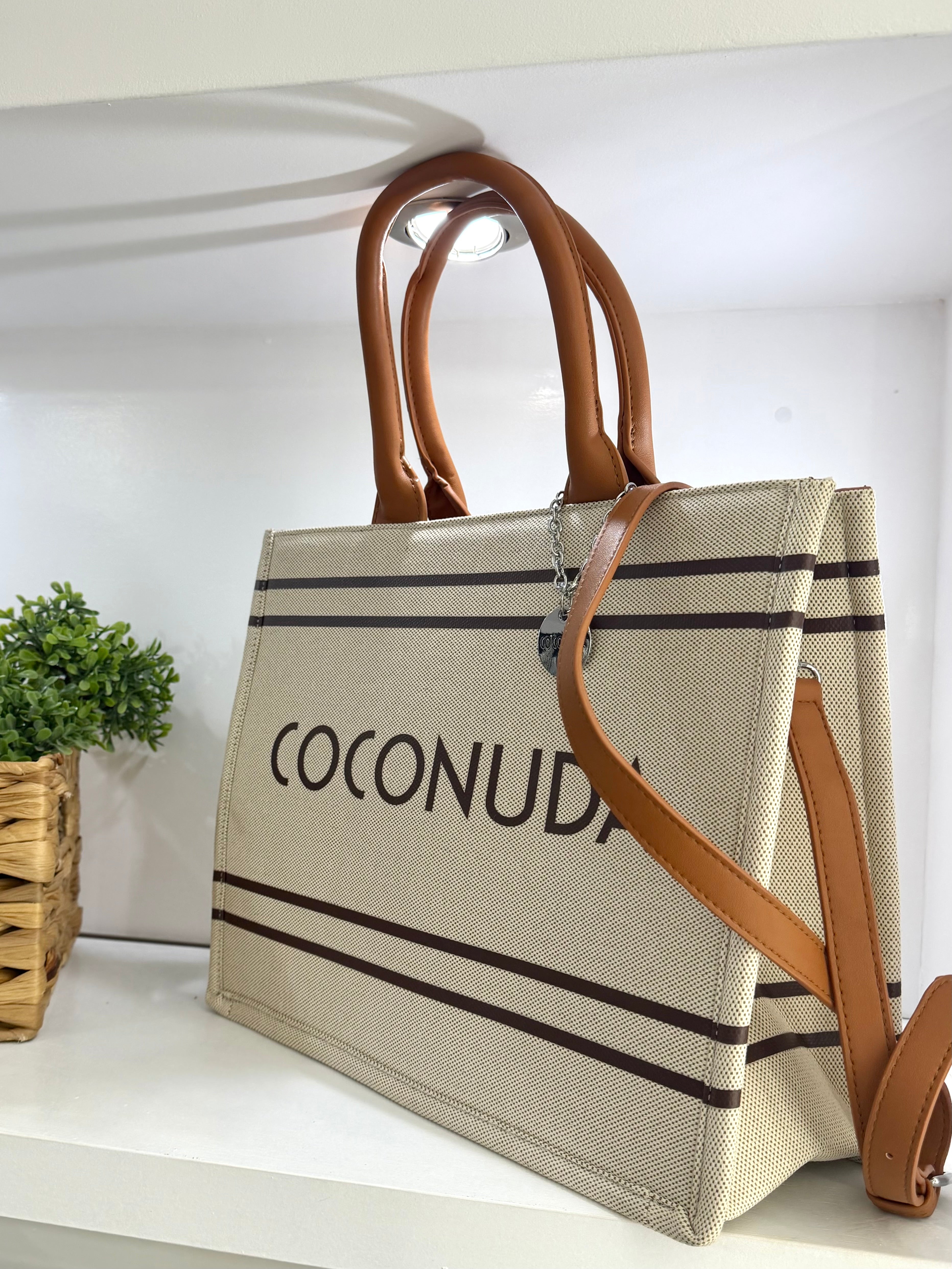 Дамска чанта " Coconuda brown "