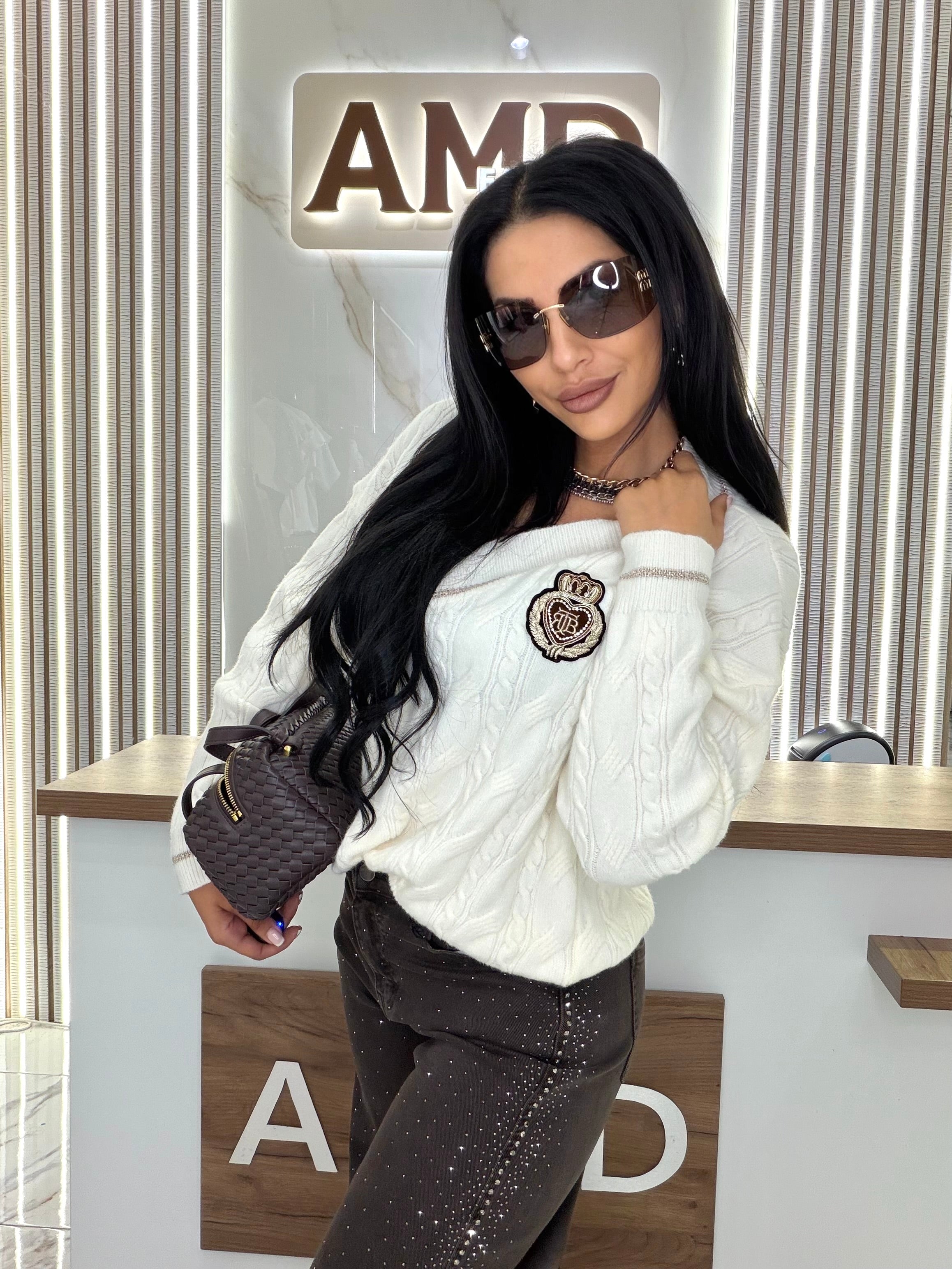 Блуза "Prestige Ivory Long Sleeve"
