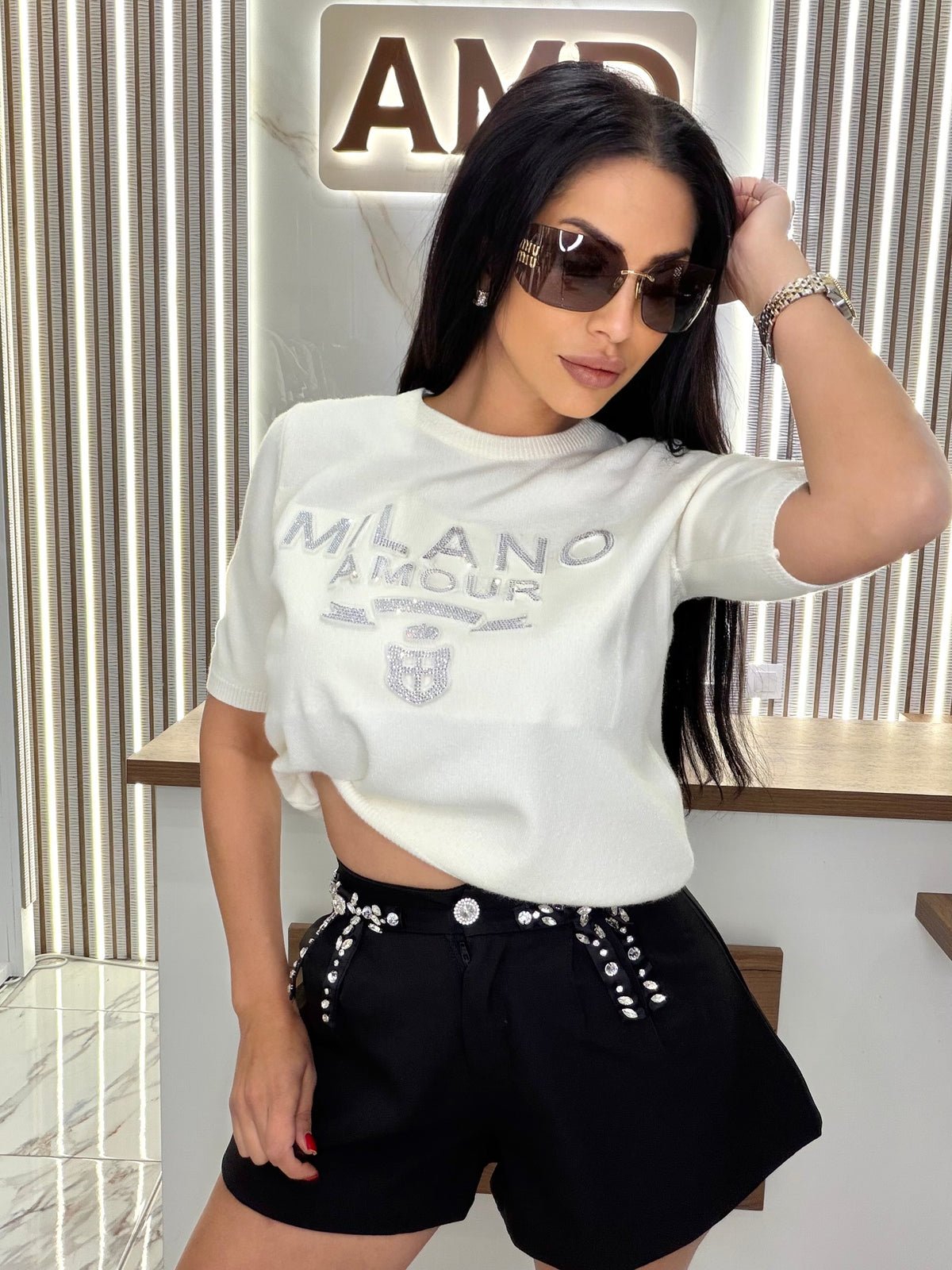 Блуза "T-SHIRT MILANO – WHITE"