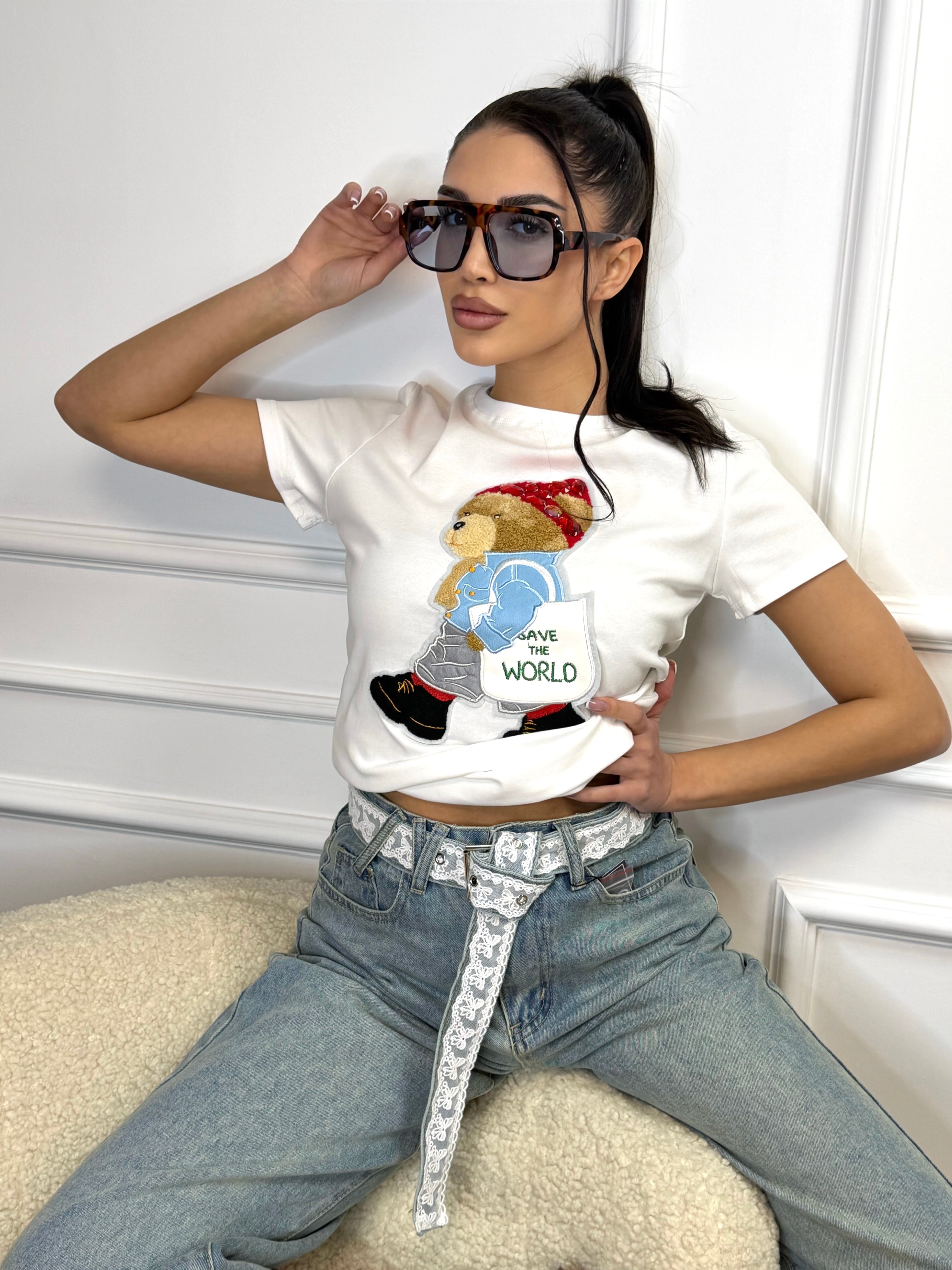 Блуза " World  white "