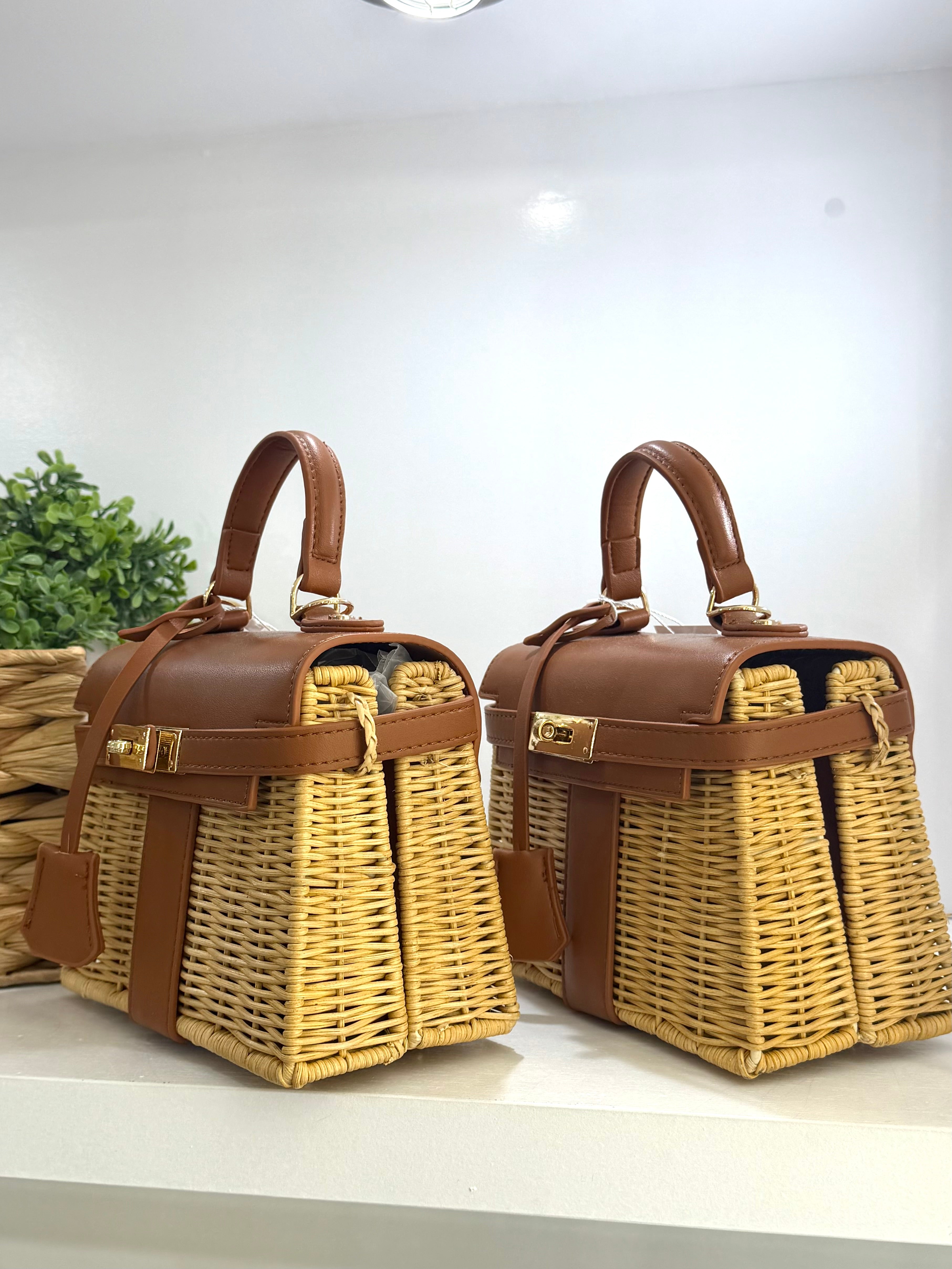 Дамска чанта " Exotic brown "