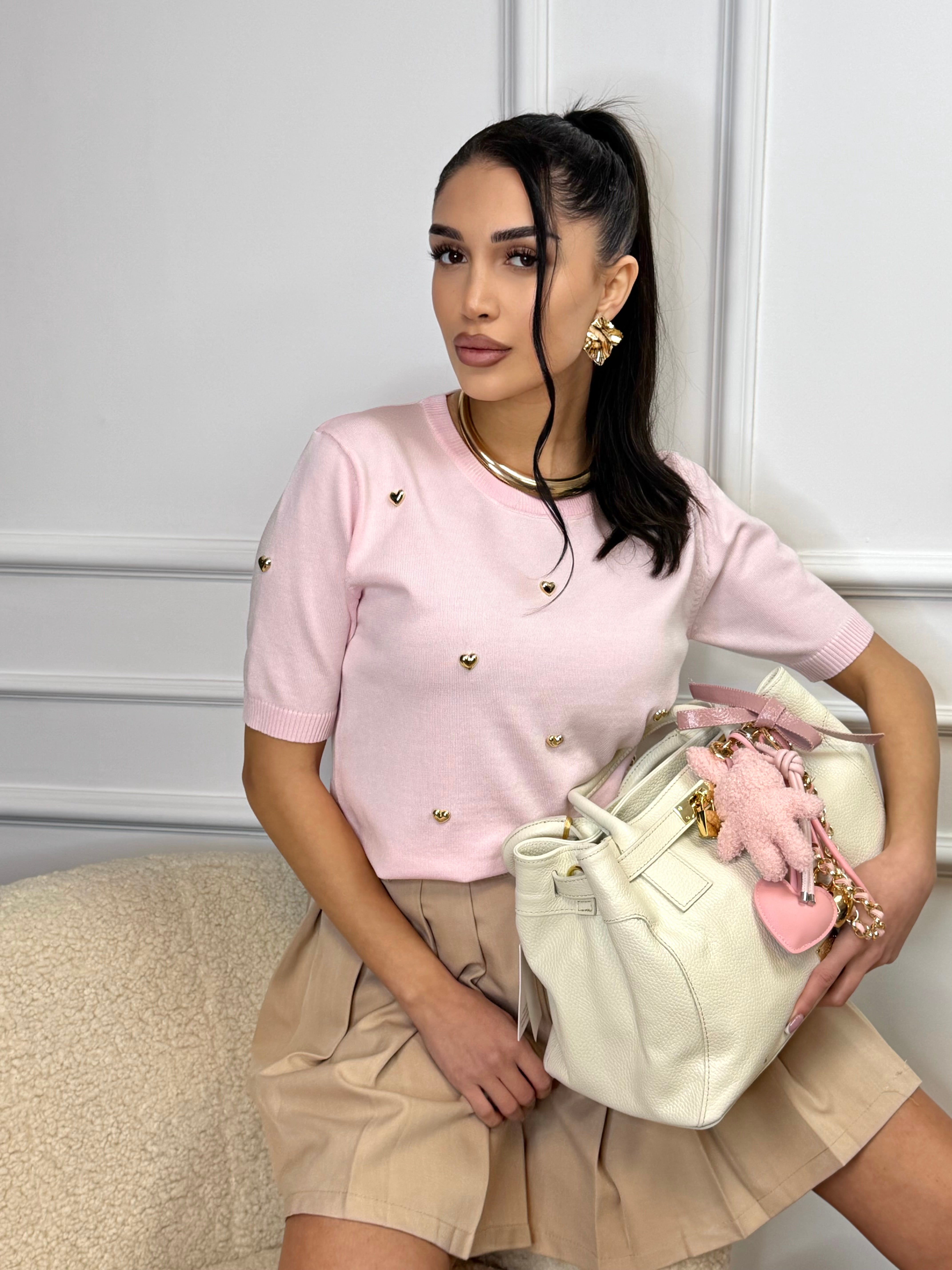 Блуза "Pink heart "
