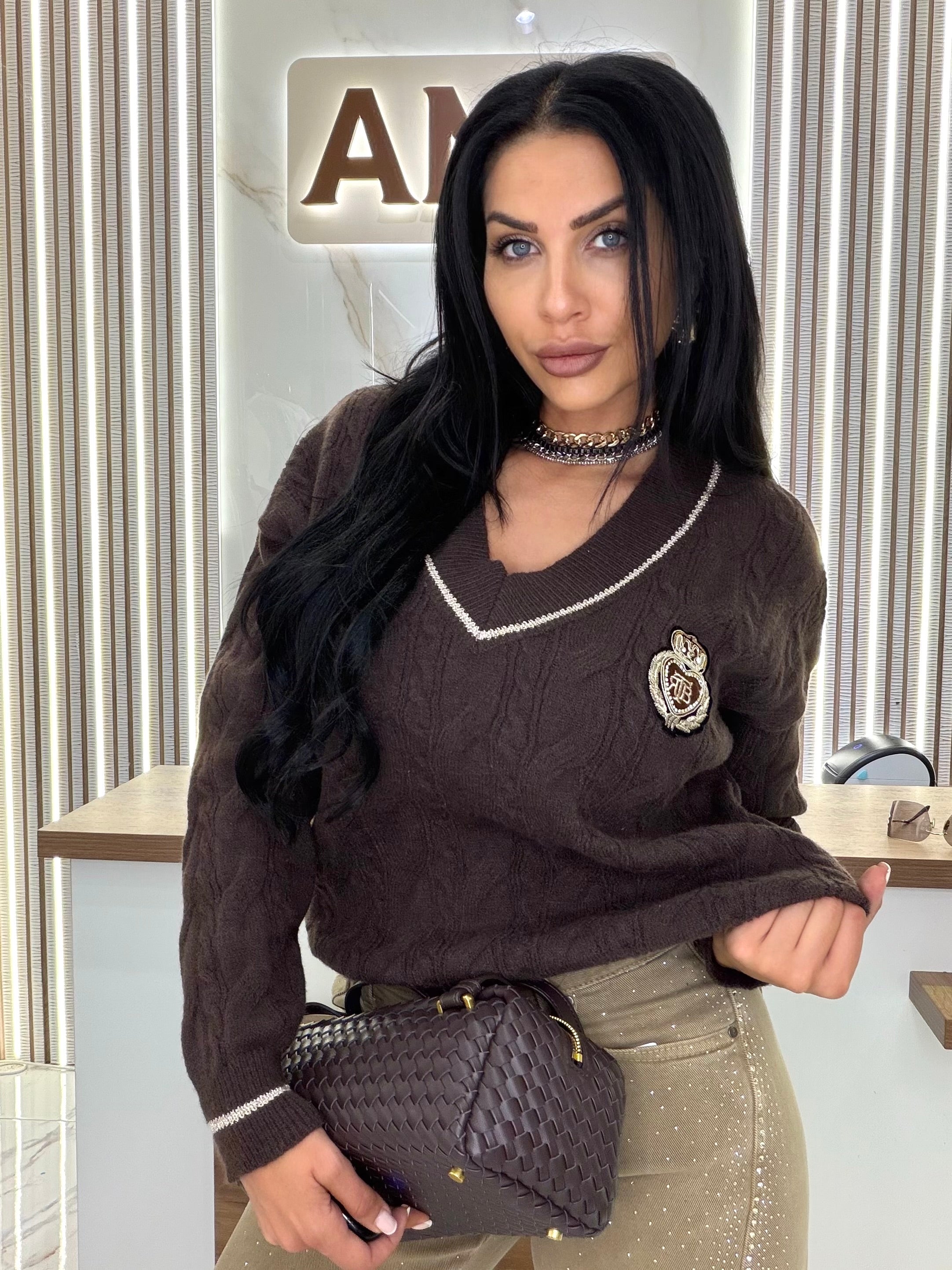 Блуза "Prestige Chocolate Long Sleeve"