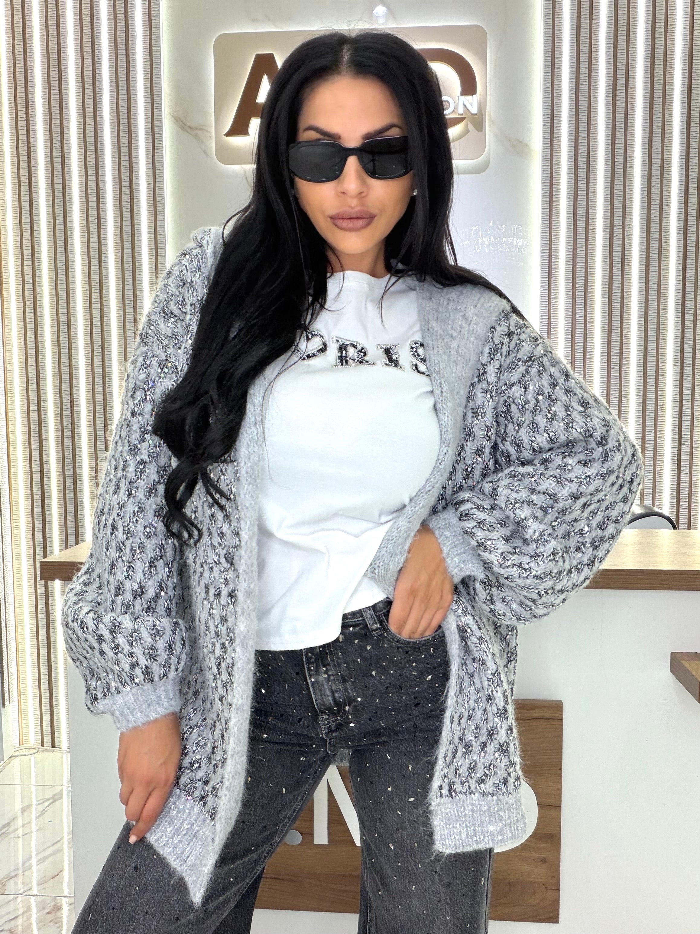 Жилетка " Luxe Grey Cardigan "