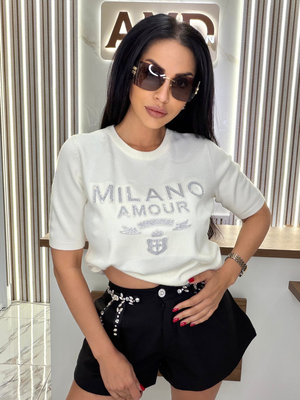 Блуза "T-SHIRT MILANO – WHITE"