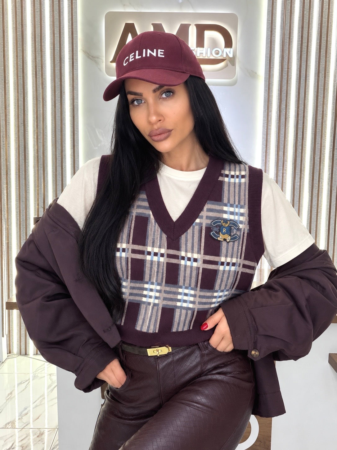 Блуза "CÉLINA PURPLE"
