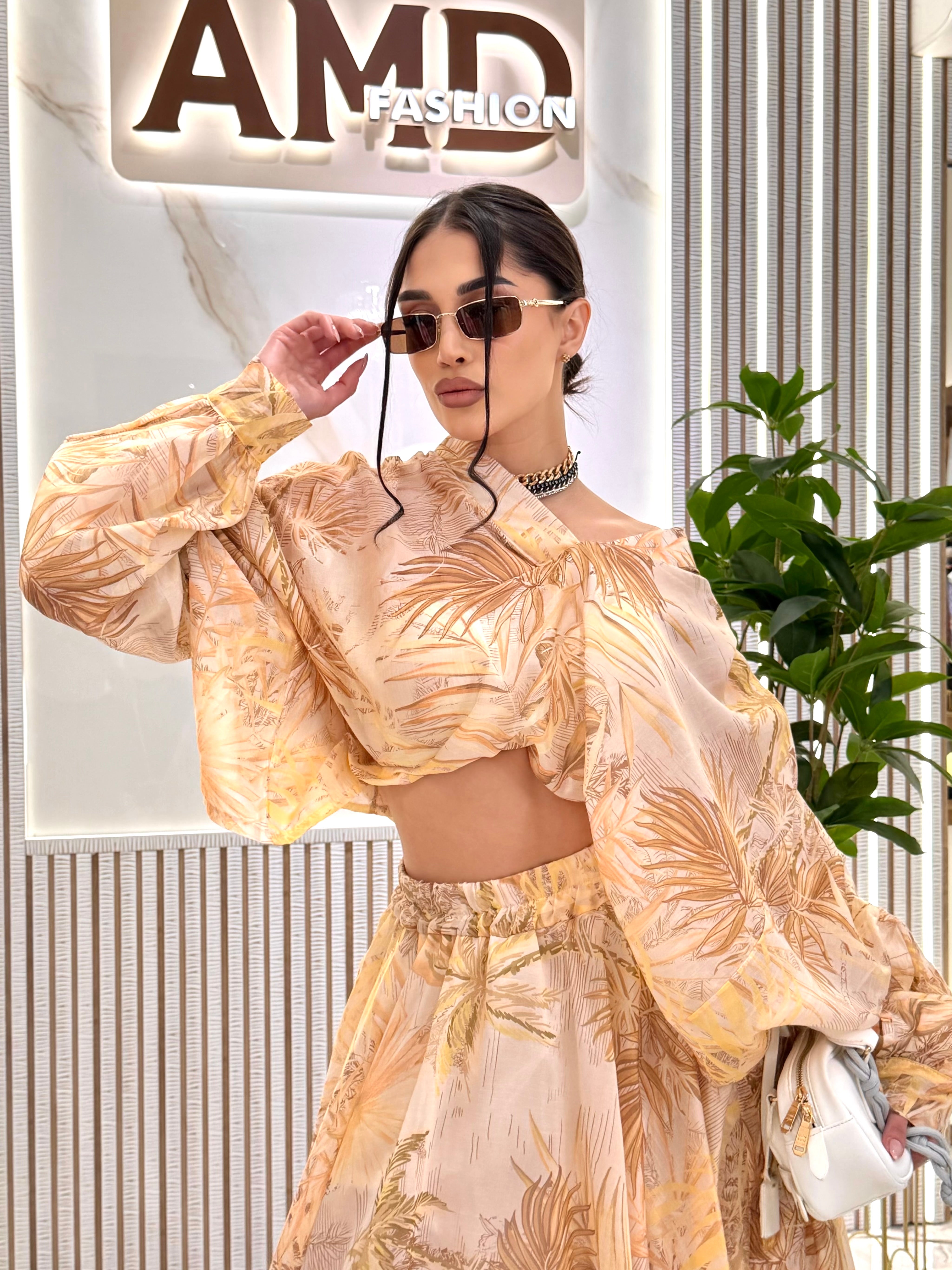 Комплект „Golden Palm Elegance“