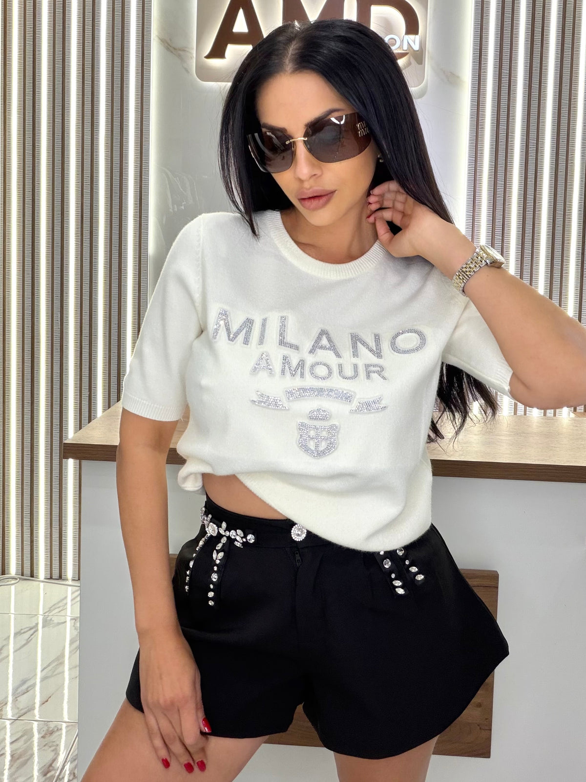 Блуза "T-SHIRT MILANO – WHITE"