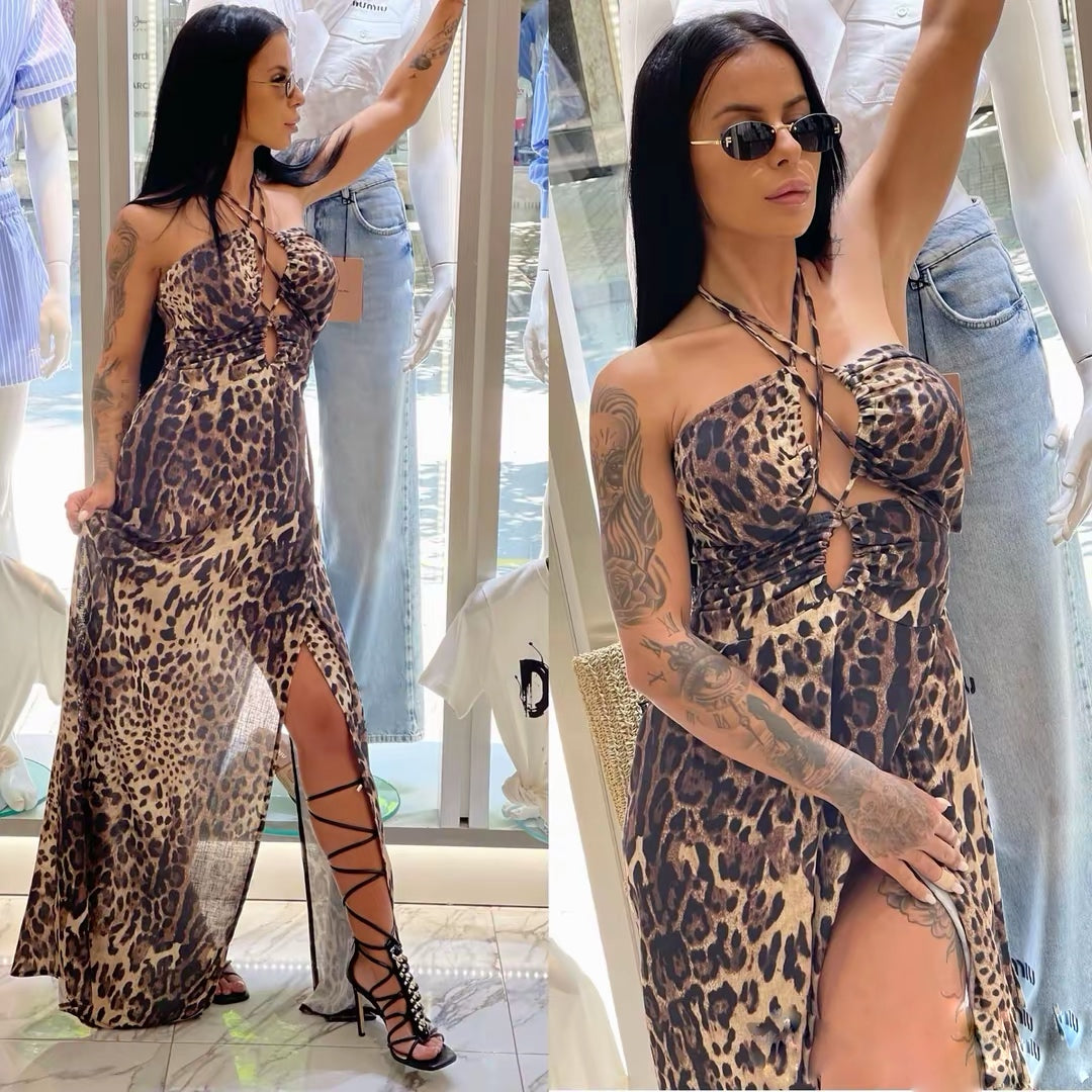 Рокля "Leopard Temptation "