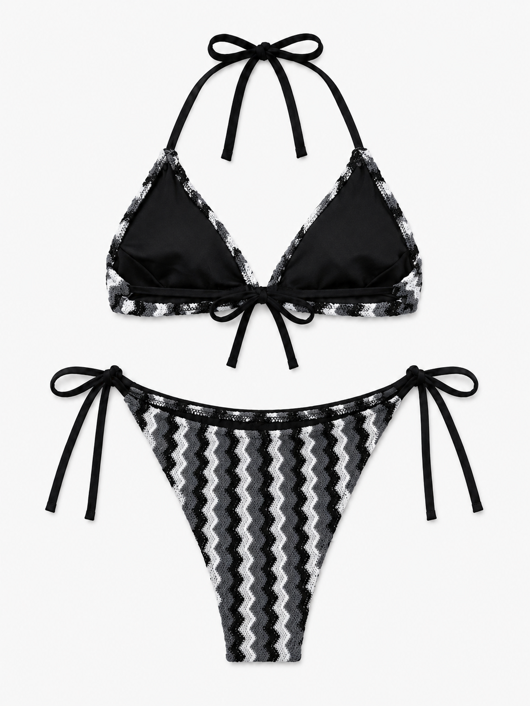 Бански " Missoni Black "