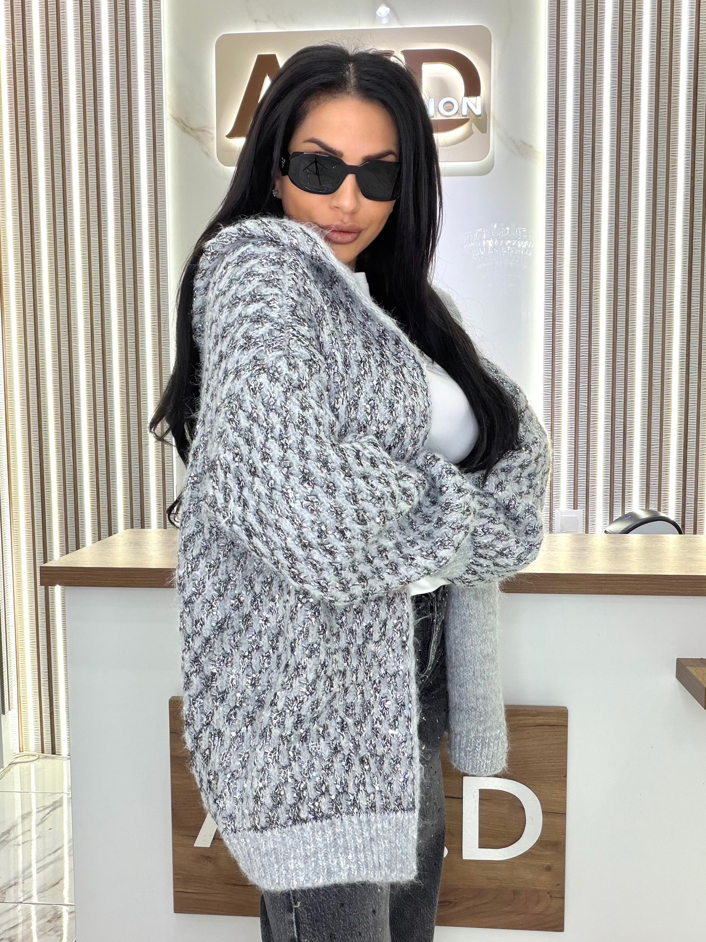 Жилетка " Luxe Grey Cardigan "