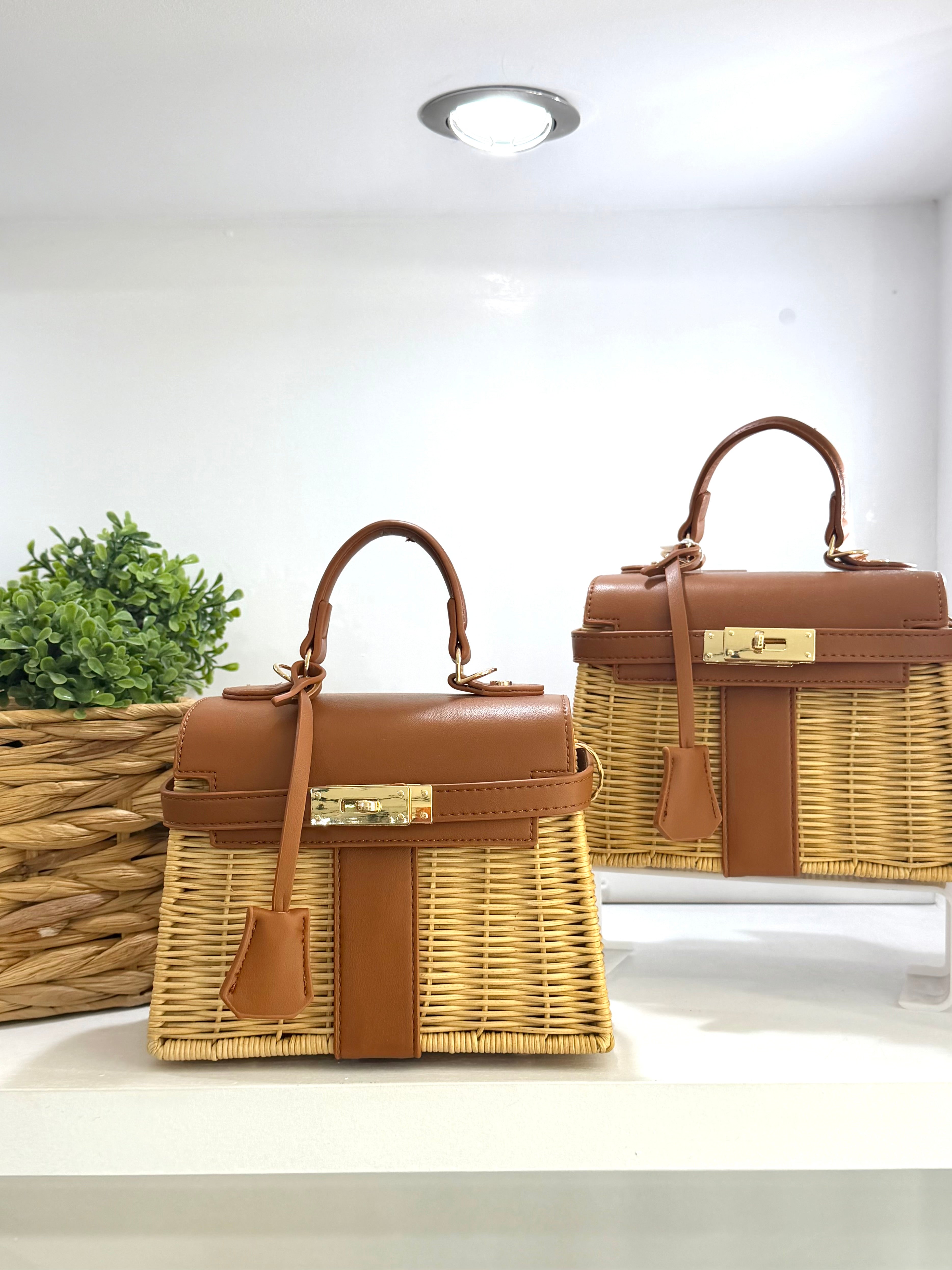 Дамска чанта " Exotic brown "