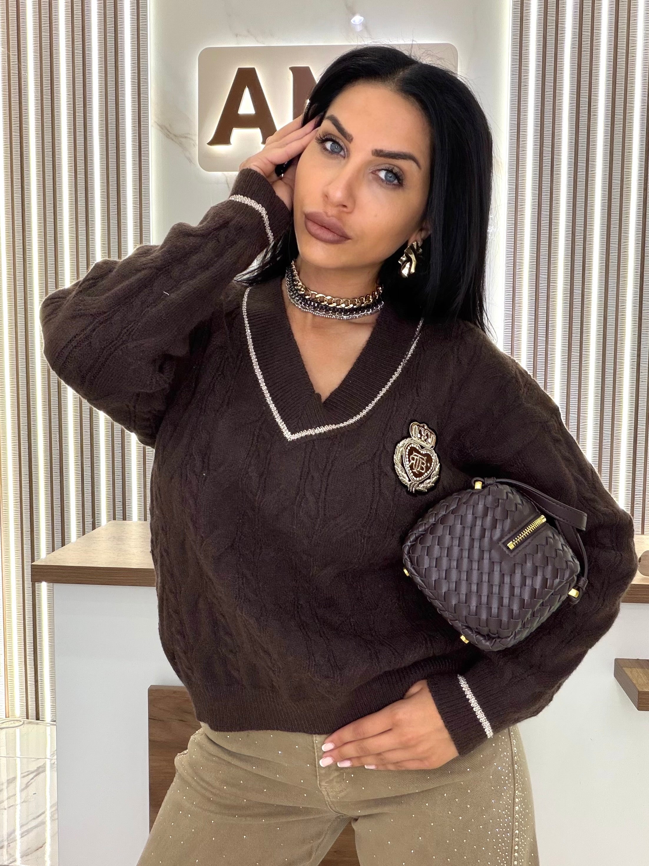 Блуза "Prestige Chocolate Long Sleeve"