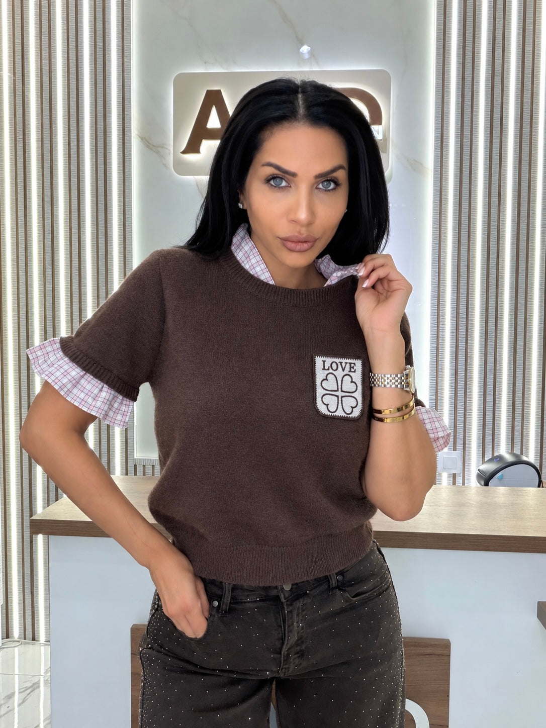 Блузи "LOVE BROWN"