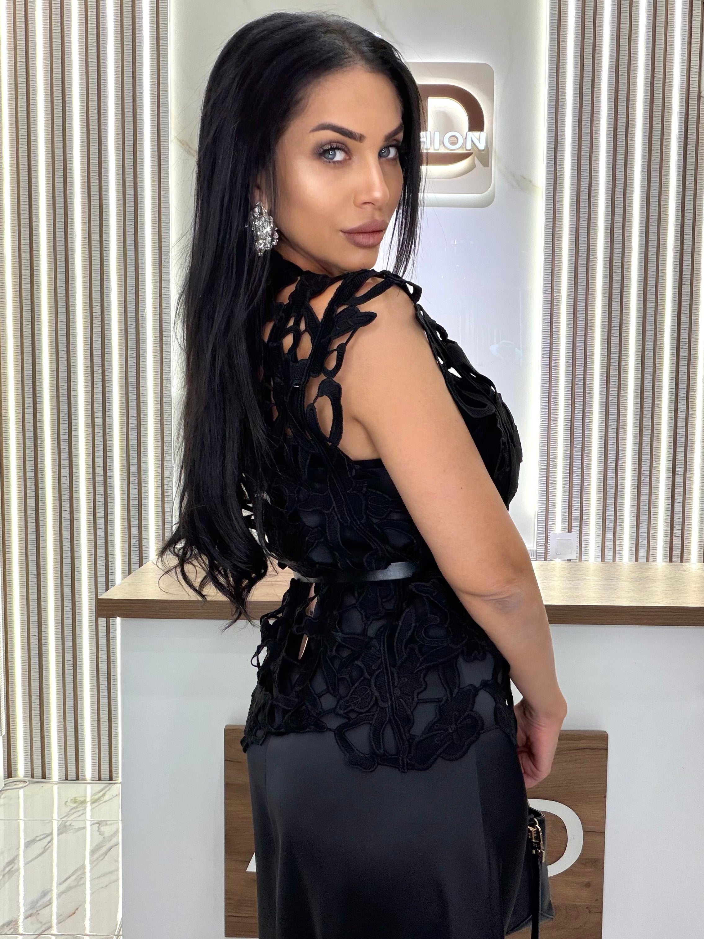 Рокля от две части"AMELIA BLACK"
