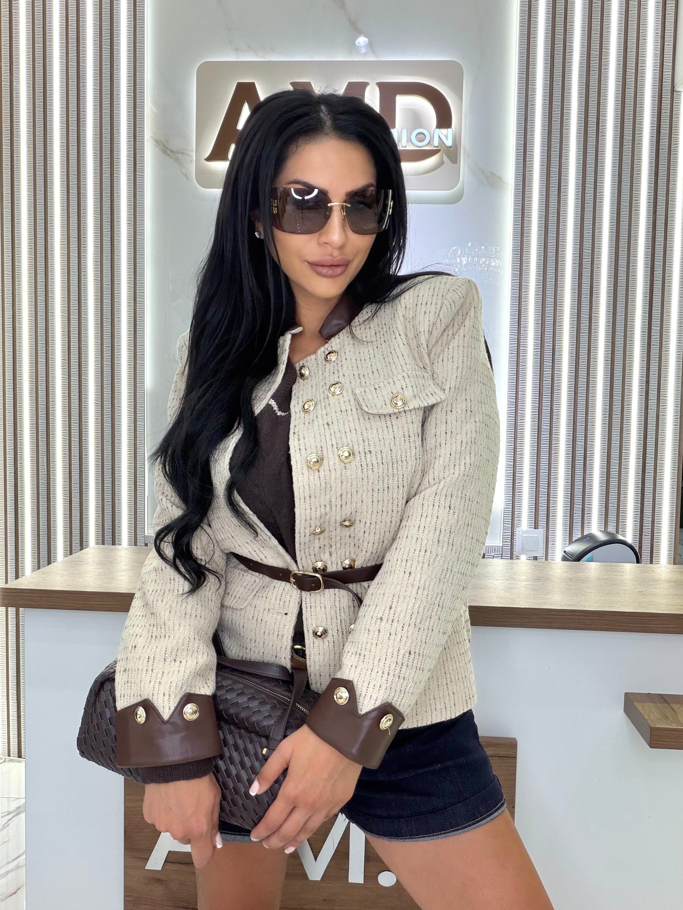 Яке/Блейзър "Paris Beige Jacket"