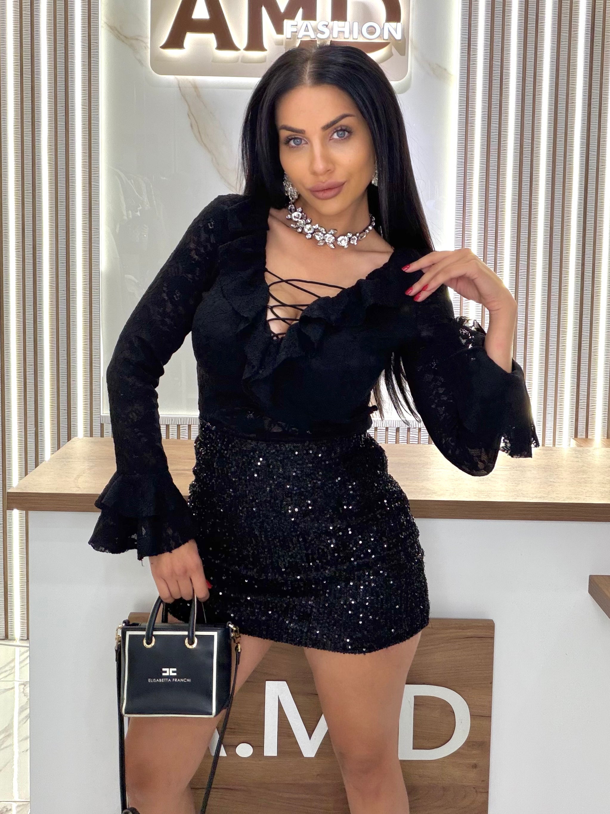 Блуза "BLACK LACE"