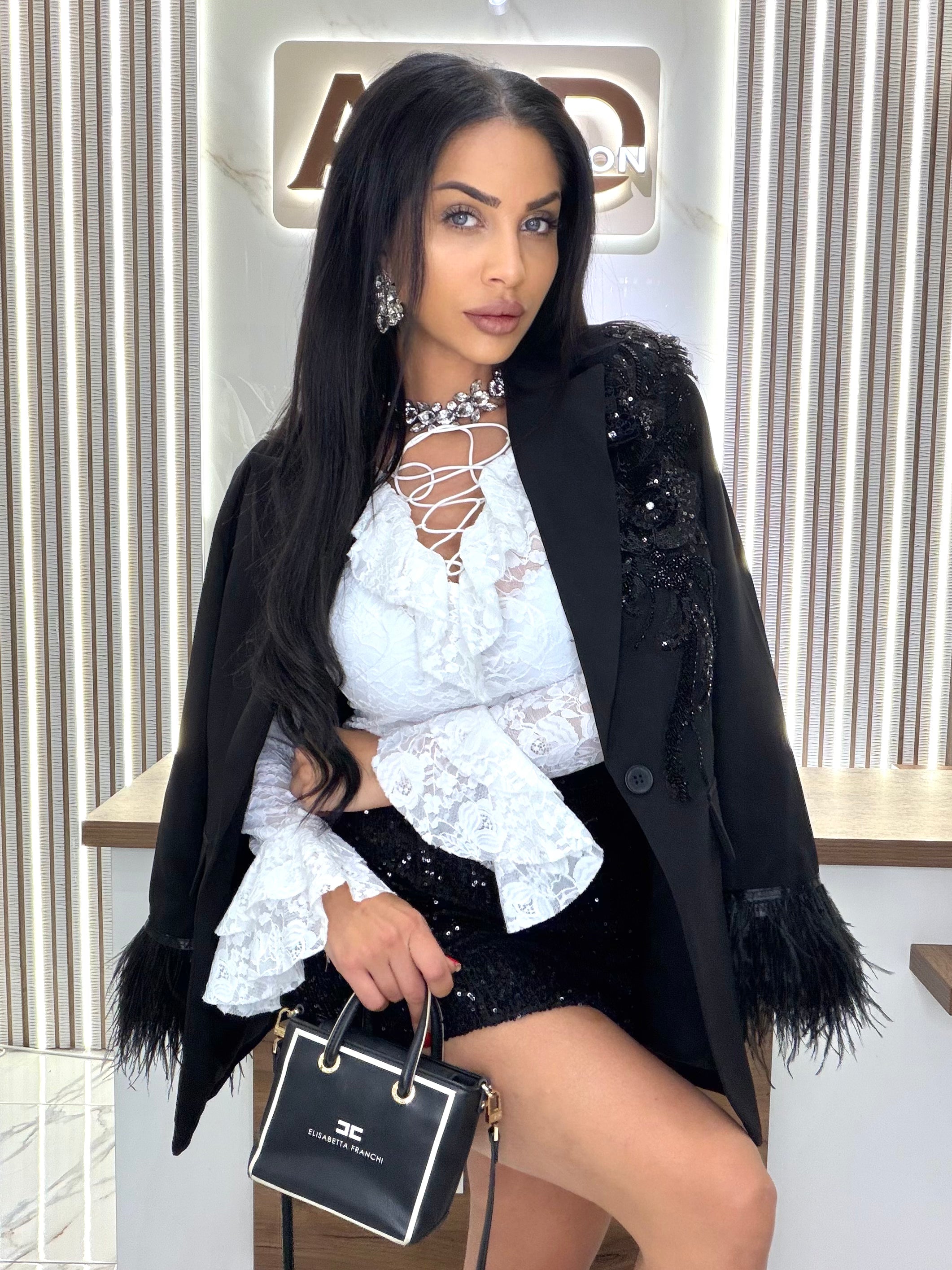 Блуза "WHITE LACE"