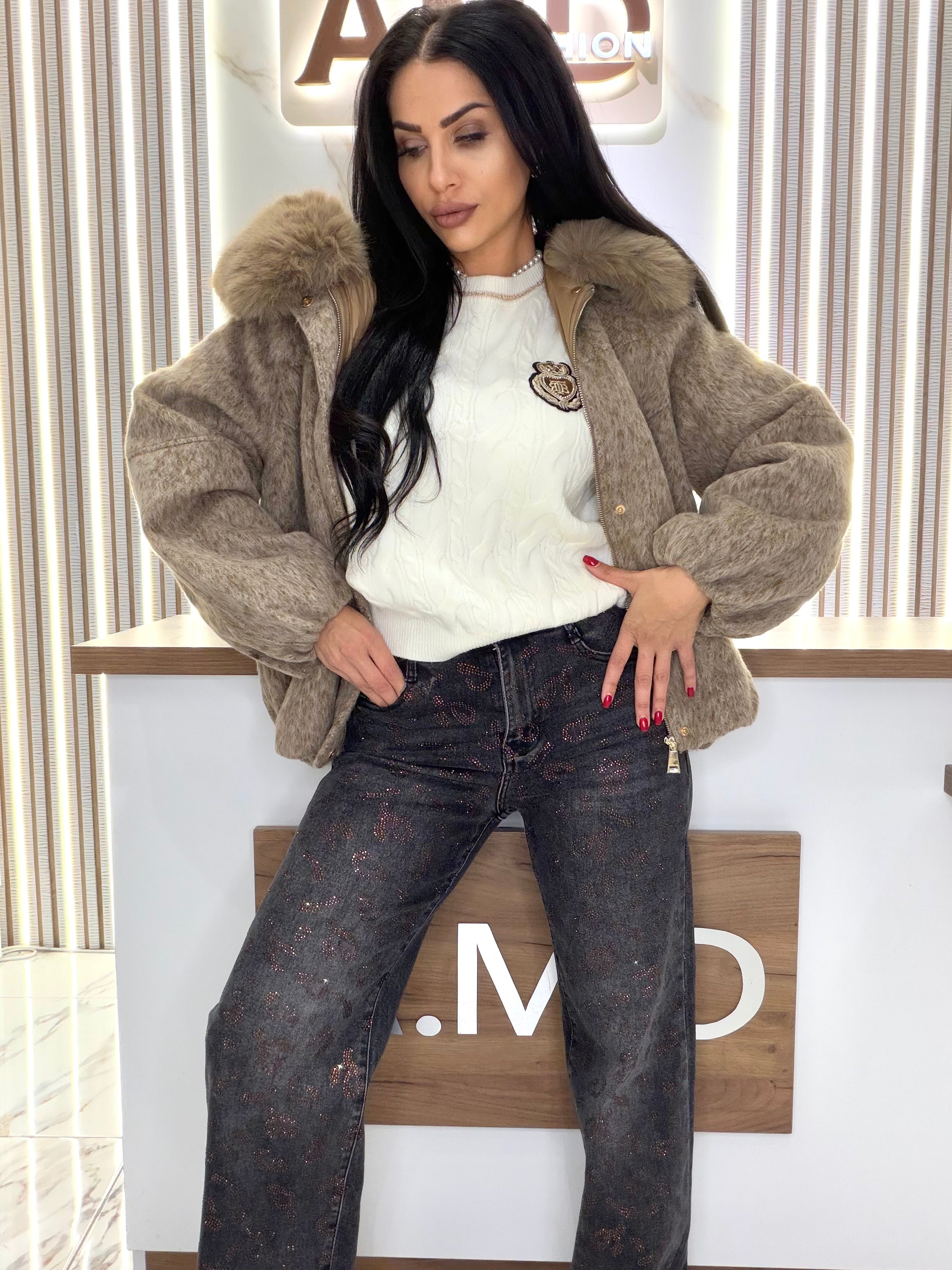 Дънки "LEOPARD JEANS"