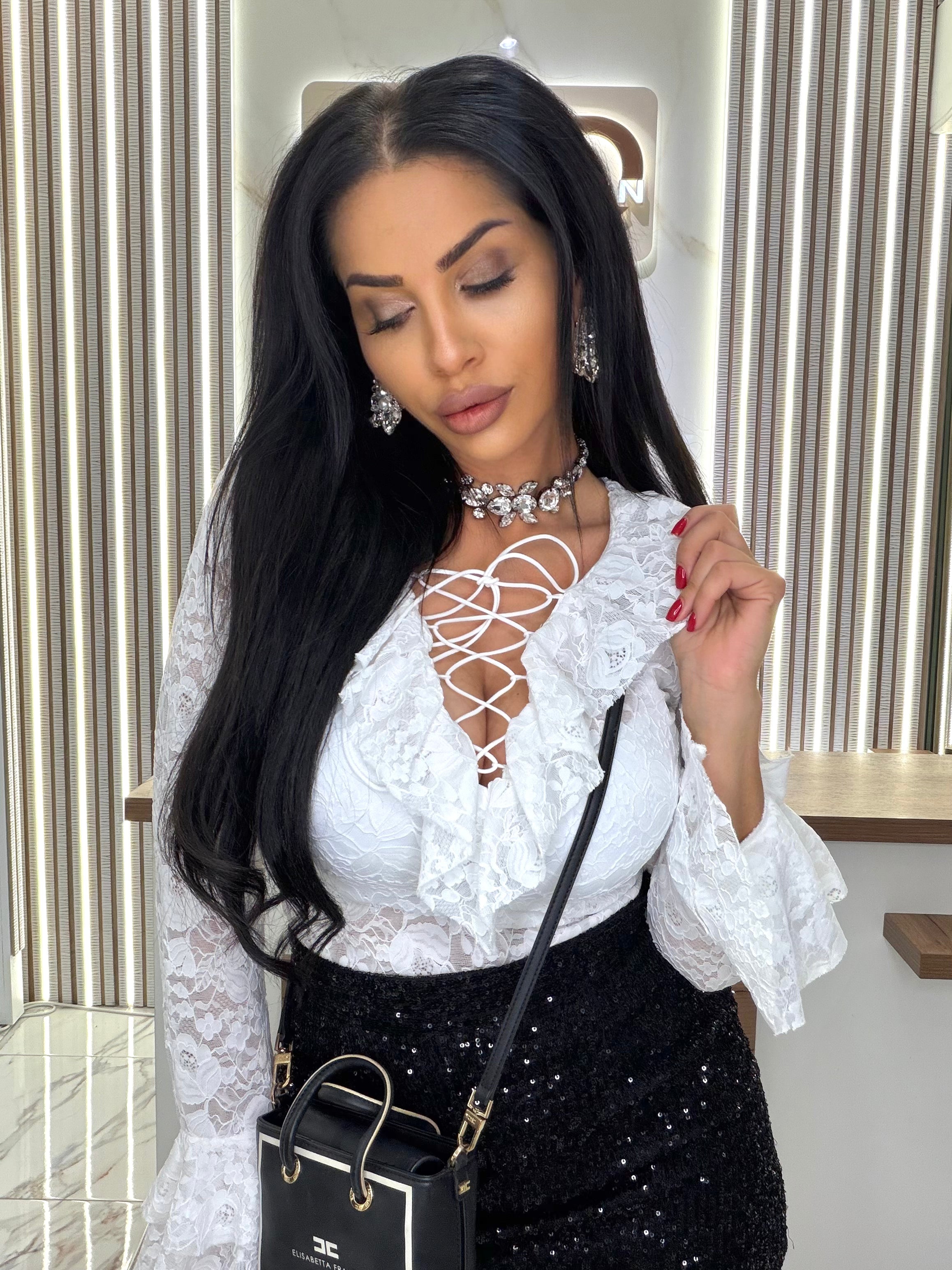 Блуза "WHITE LACE"