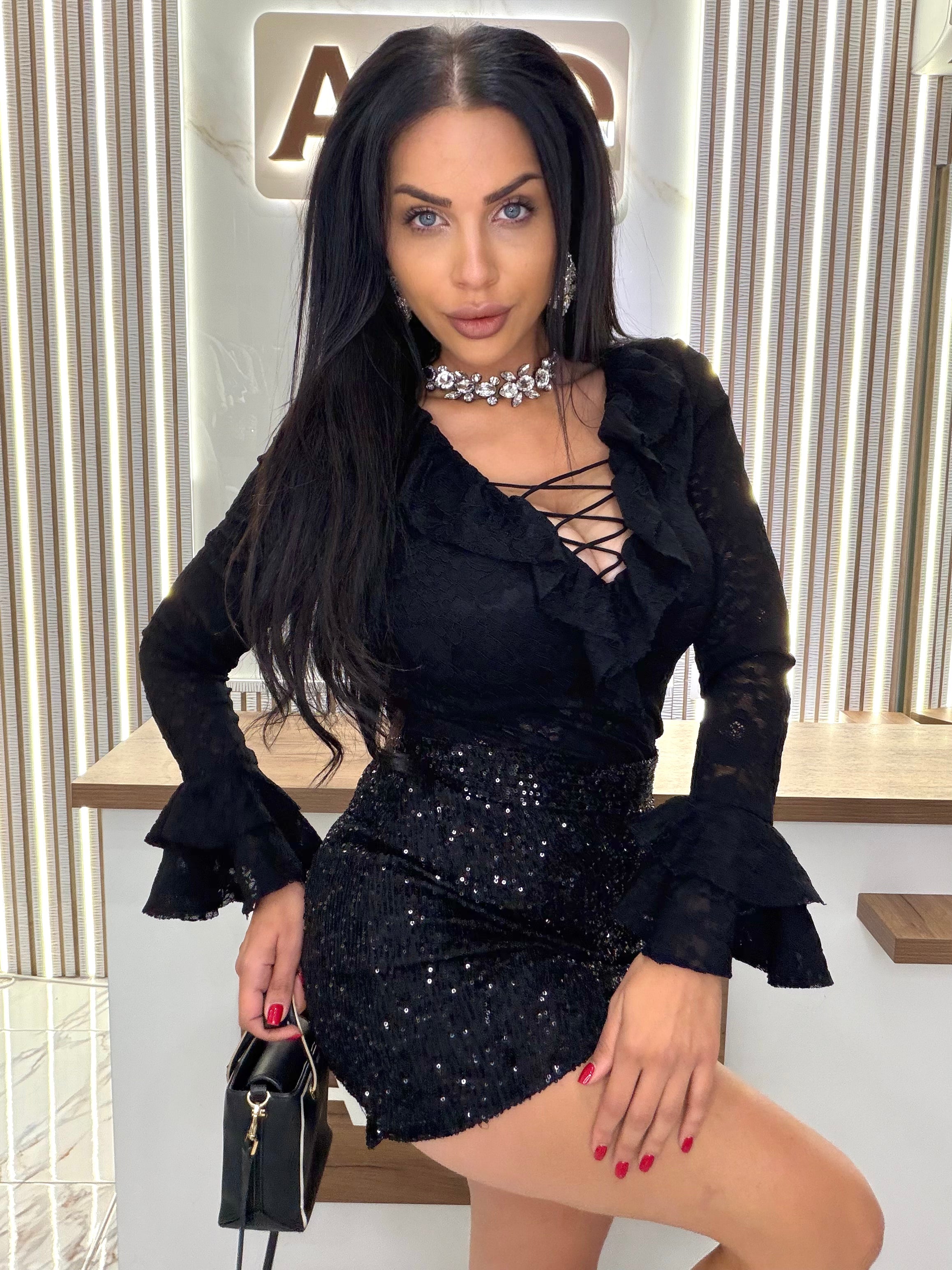 Блуза "BLACK LACE"