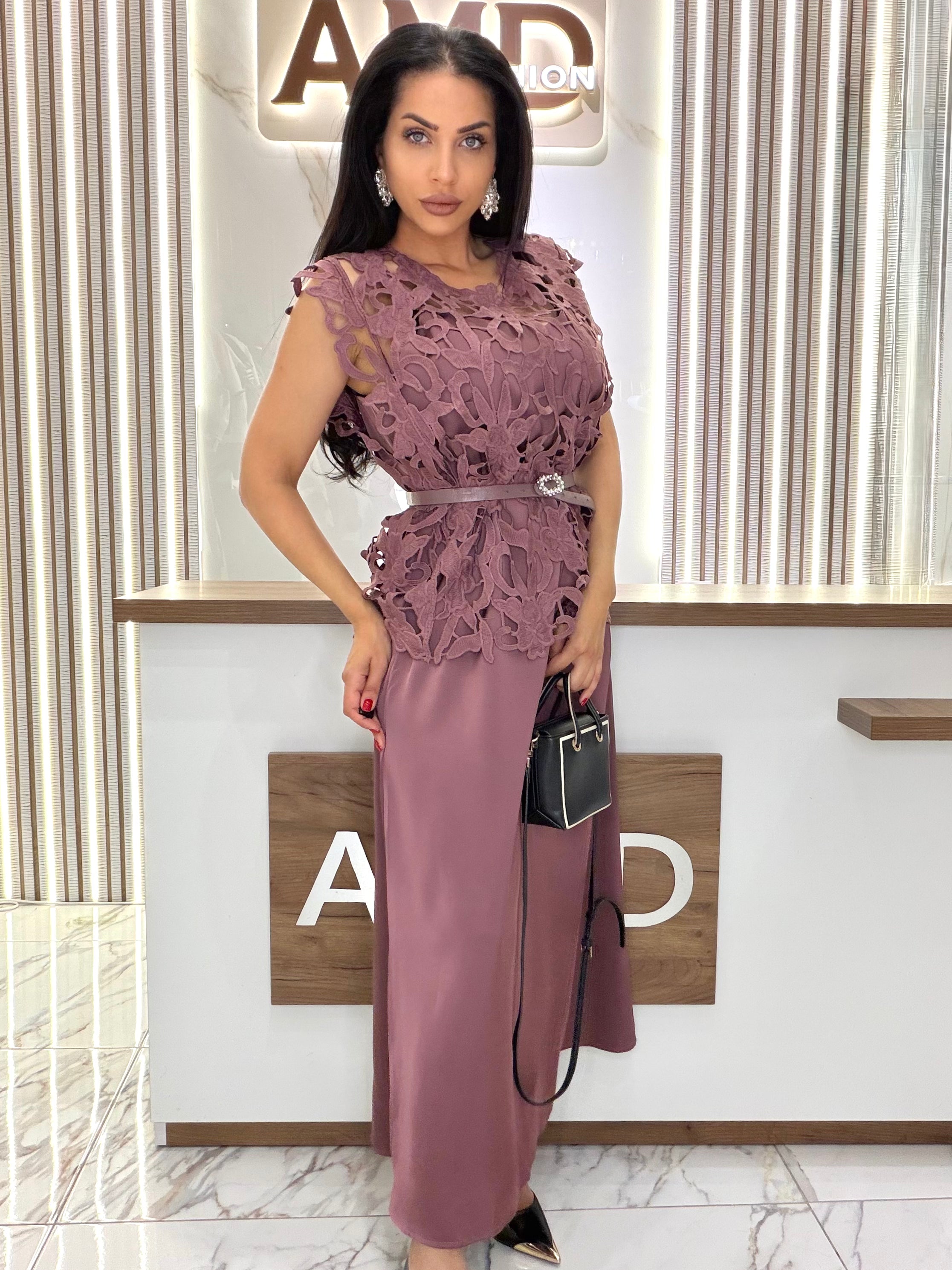 Рокля от две части"AMELIA PURPLE"